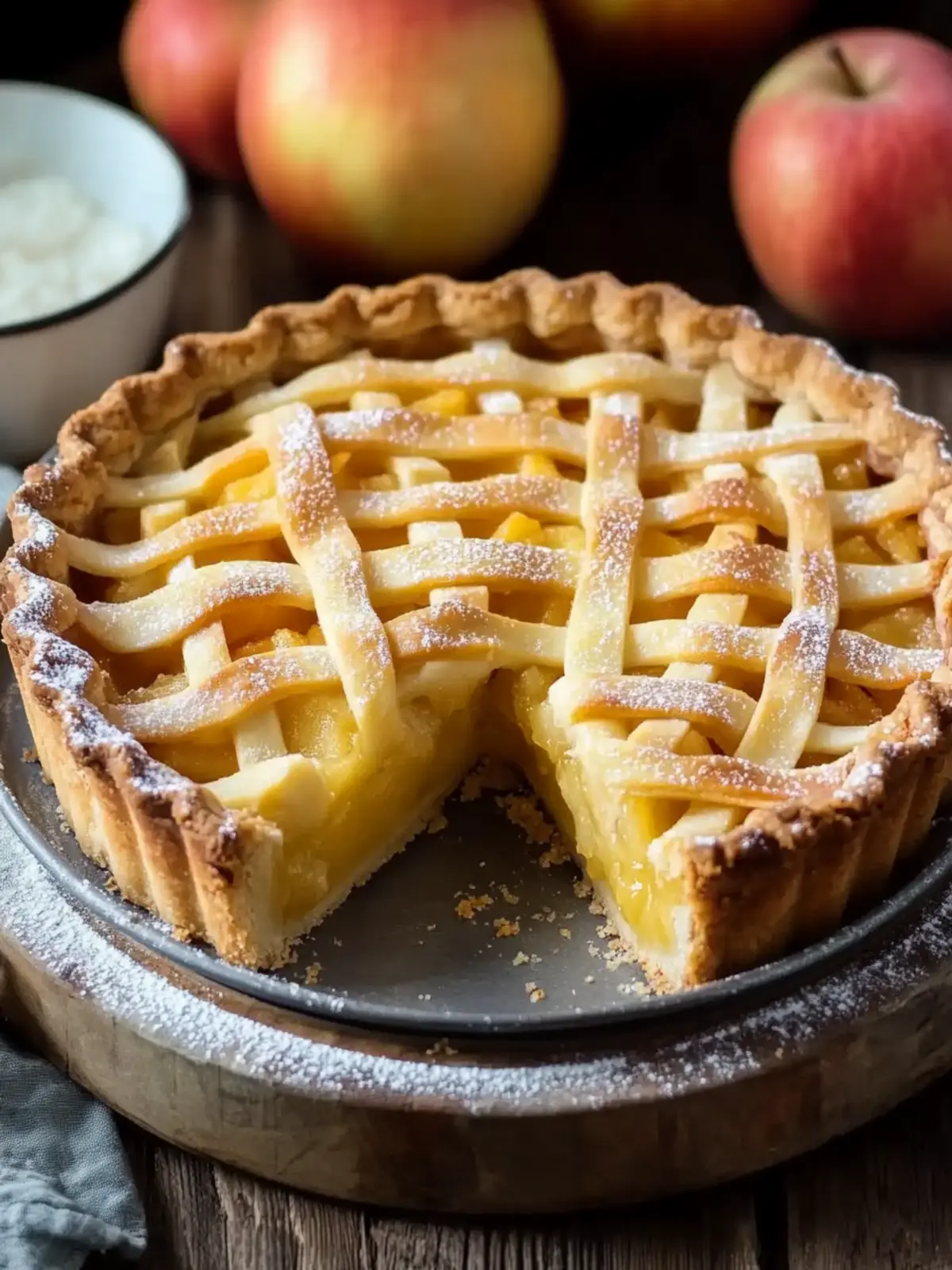 Das perfekte Apfelkuchen Rezept – Fluffig, einfach und köstlich 2 Apfelkuchen Rezept