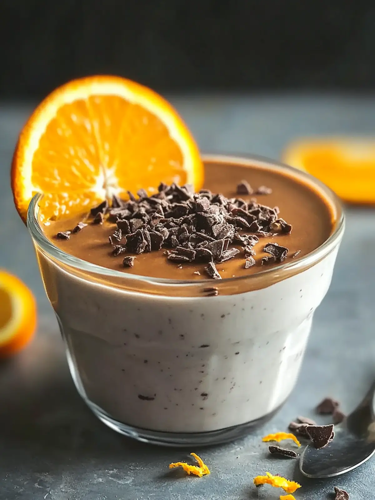 Cremiger Schokoladen-Orange-Chia-Pudding für gesunde Naschkatzen 3 Cremiger Schokoladen-Orange-Chia-Pudding