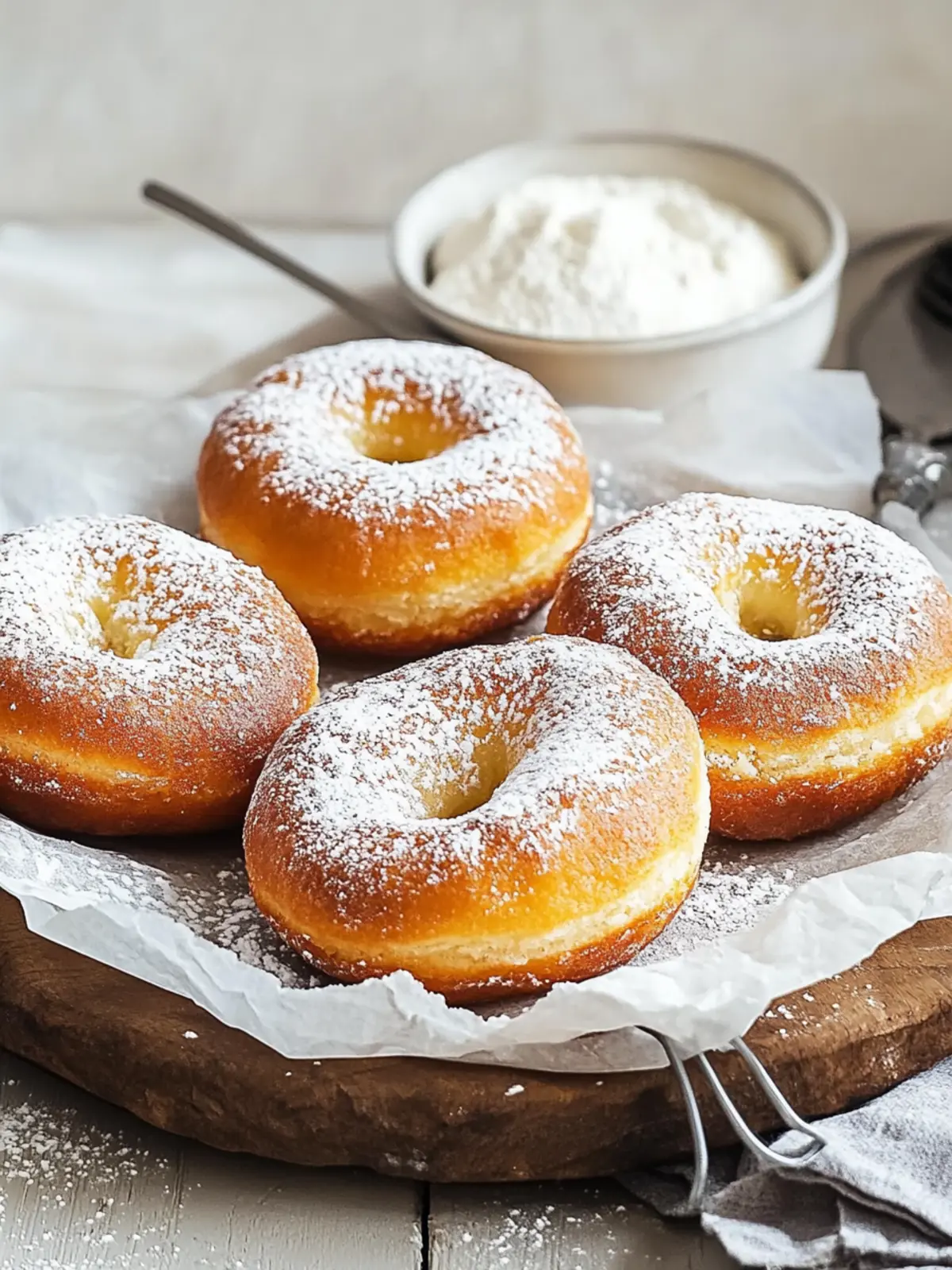 Gebackene Ausgezogene Krapfen: Himmlisch und Vielseitig 4 Ausgezogene Krapfen