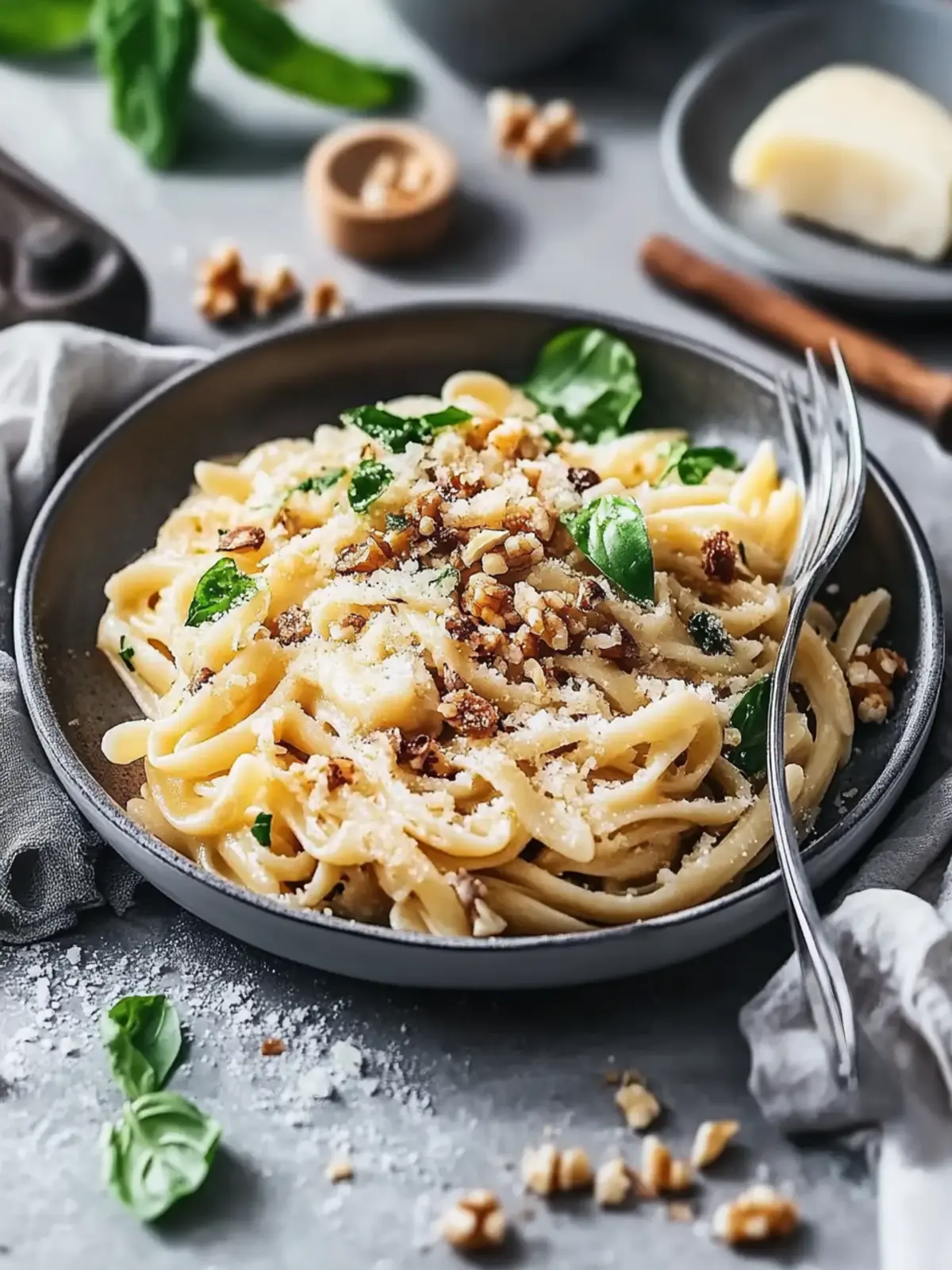 Schwarzwurzel Pasta Rezept mit Rahmsauce & Walnüssen genießen 5 Schwarzwurzel Pasta Rezept mit Rahmsauce & Walnüssen