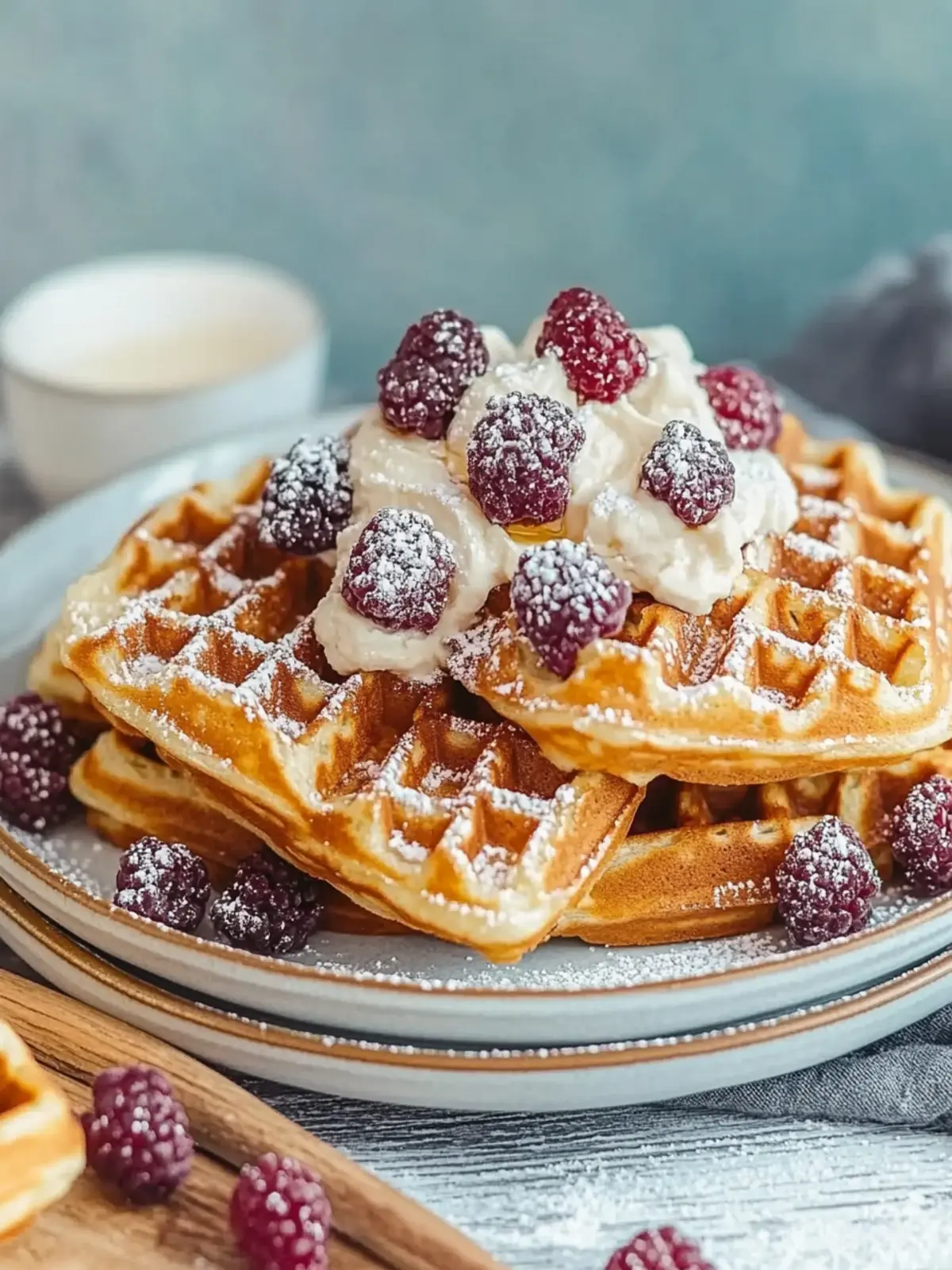 Vegane Waffeln ohne Ei: Fluffige Leckerei für jeden Tag 3 Vegane Waffeln ohne Ei