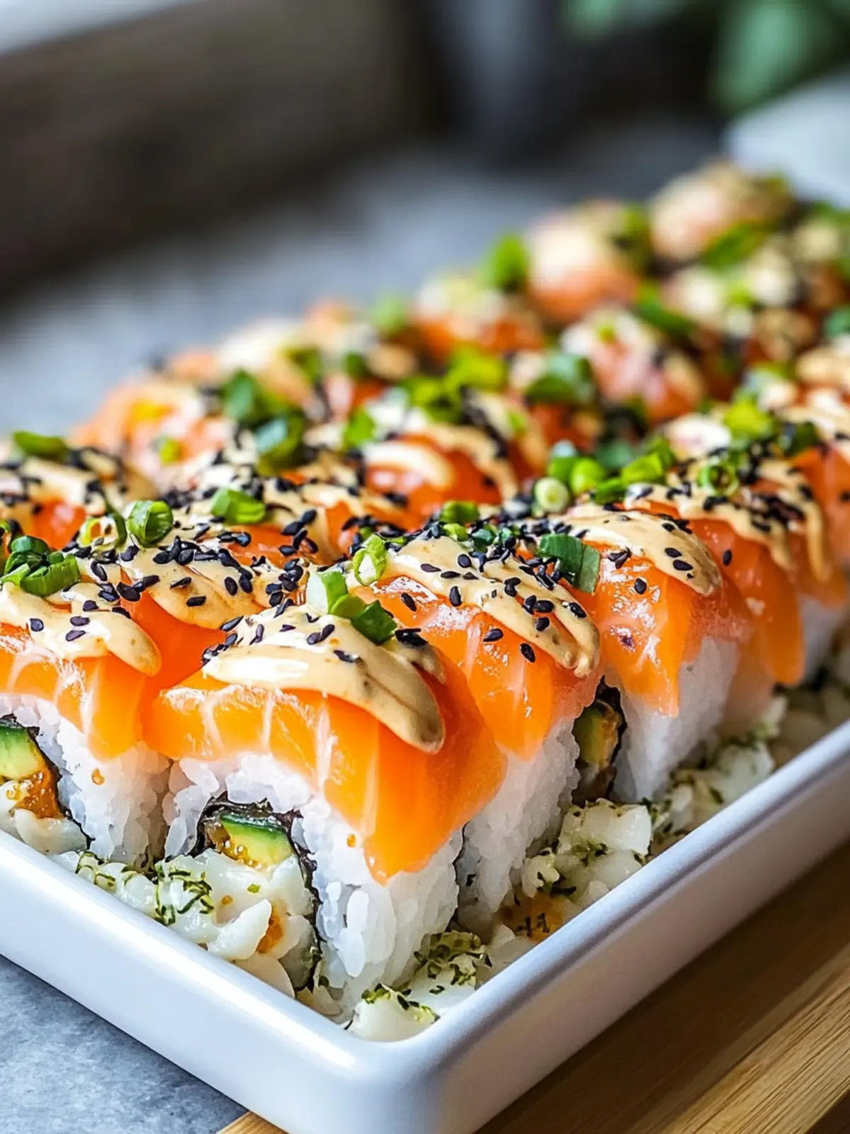 Lachs Sushi Auflauf – Schnelles Abendessen für die ganze Familie 3 Lachs Sushi Auflauf