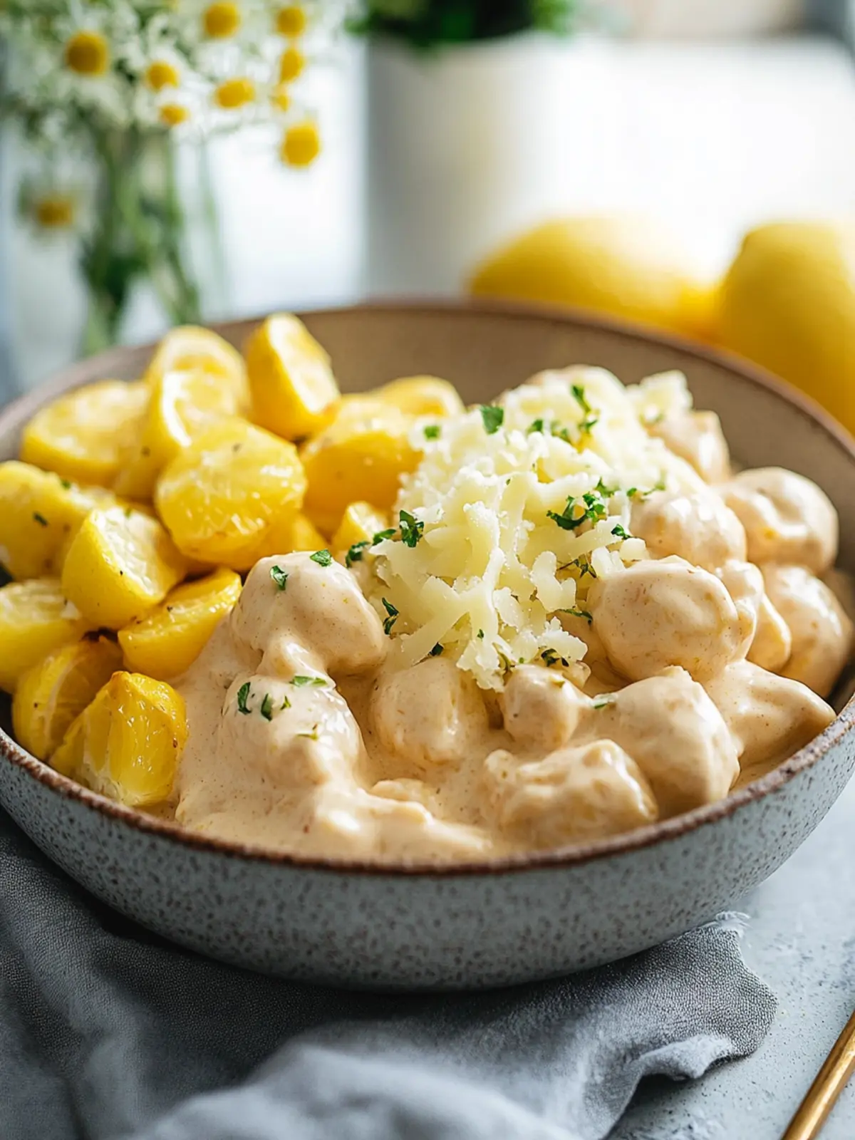 Hähnchengeschnetzeltes ohne Pilze
