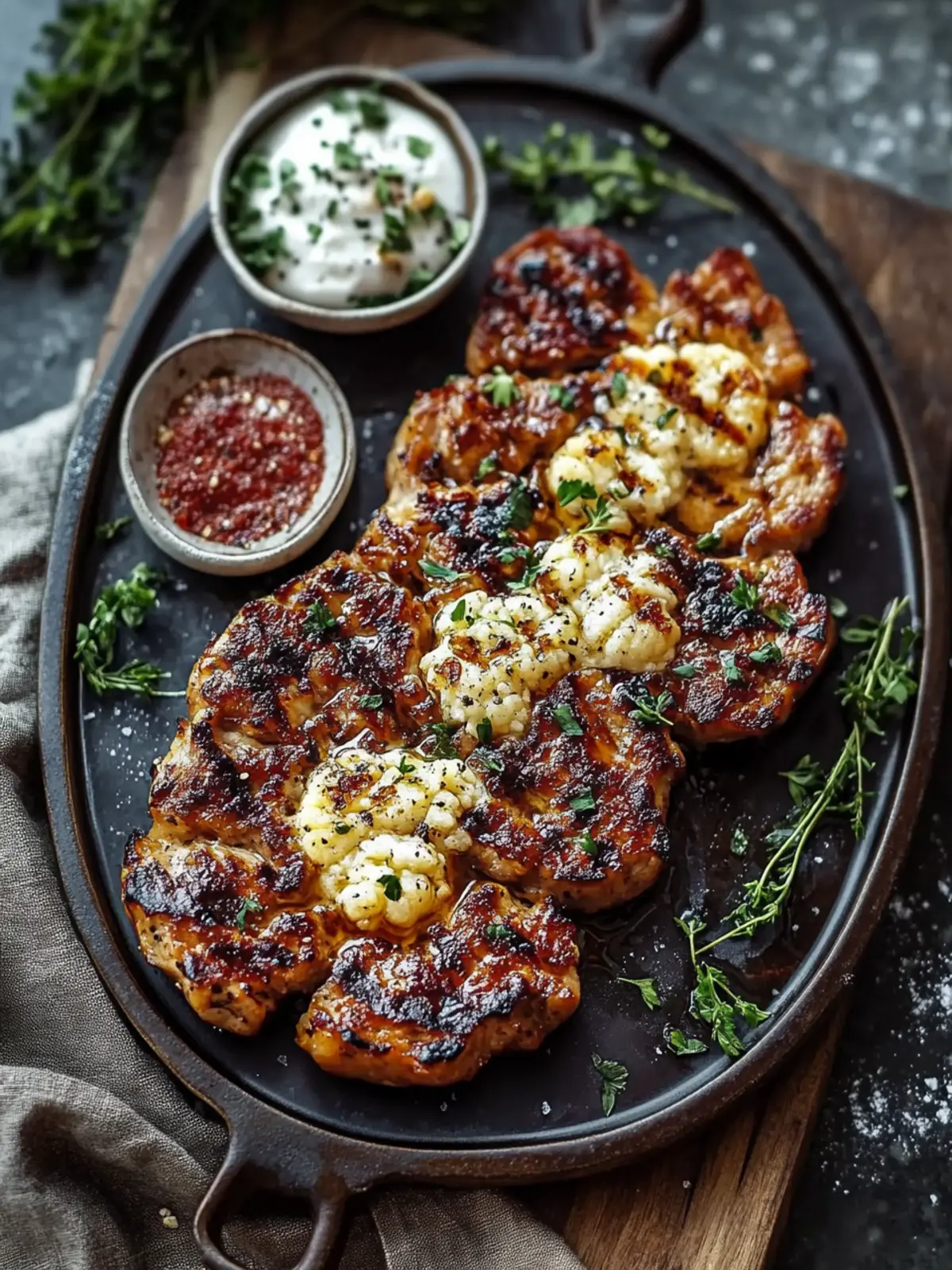 Buffalo Blumenkohl Steak Rezept für gesunde Genussmomente 2 Buffalo Blumenkohl Steak Rezept