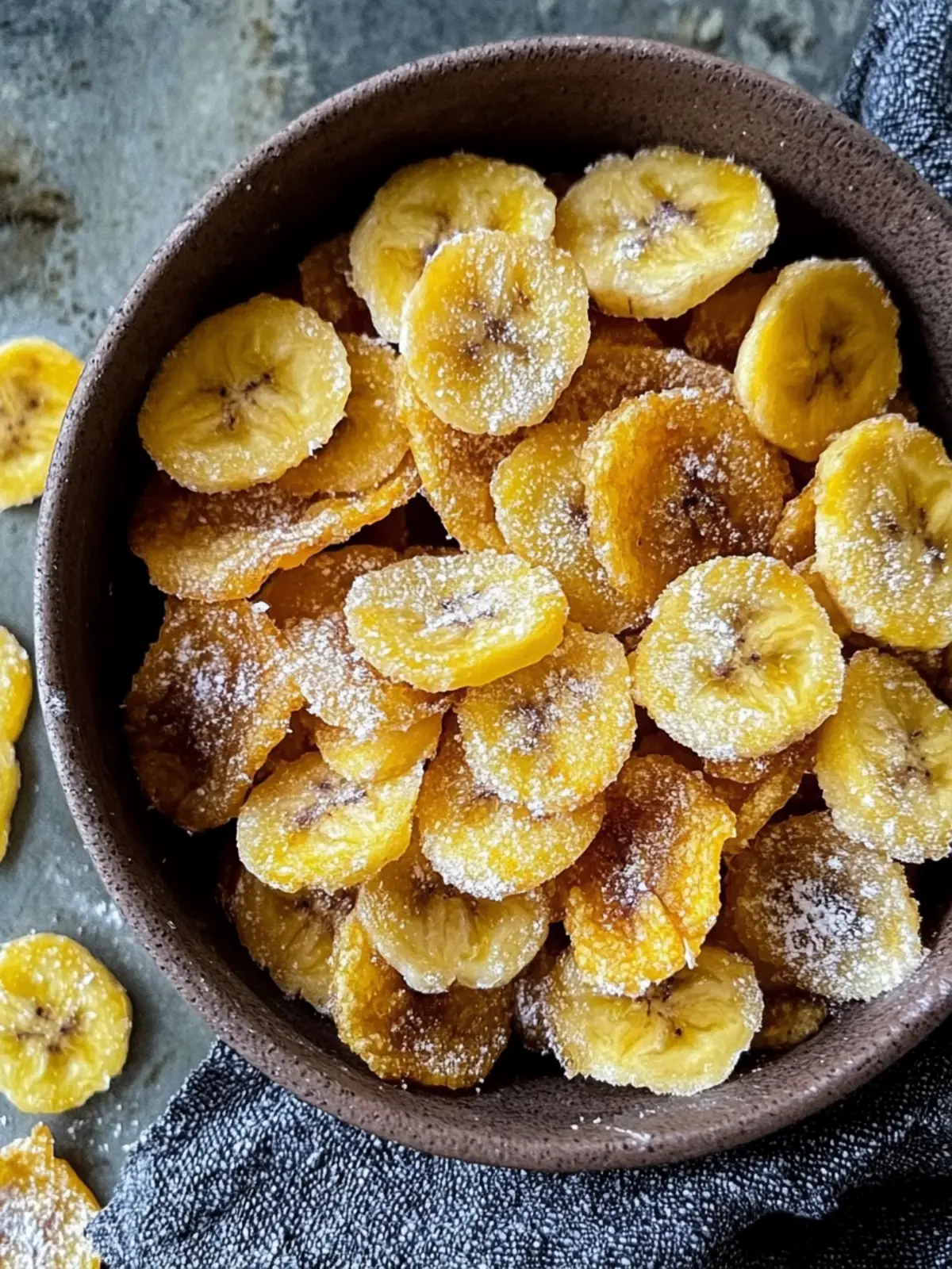 Krosse Zimt-Zucker-Luftfritteuse Bananenchips für dein Snackglück 3 Zimt-Zucker-Luftfritteuse Bananenchips