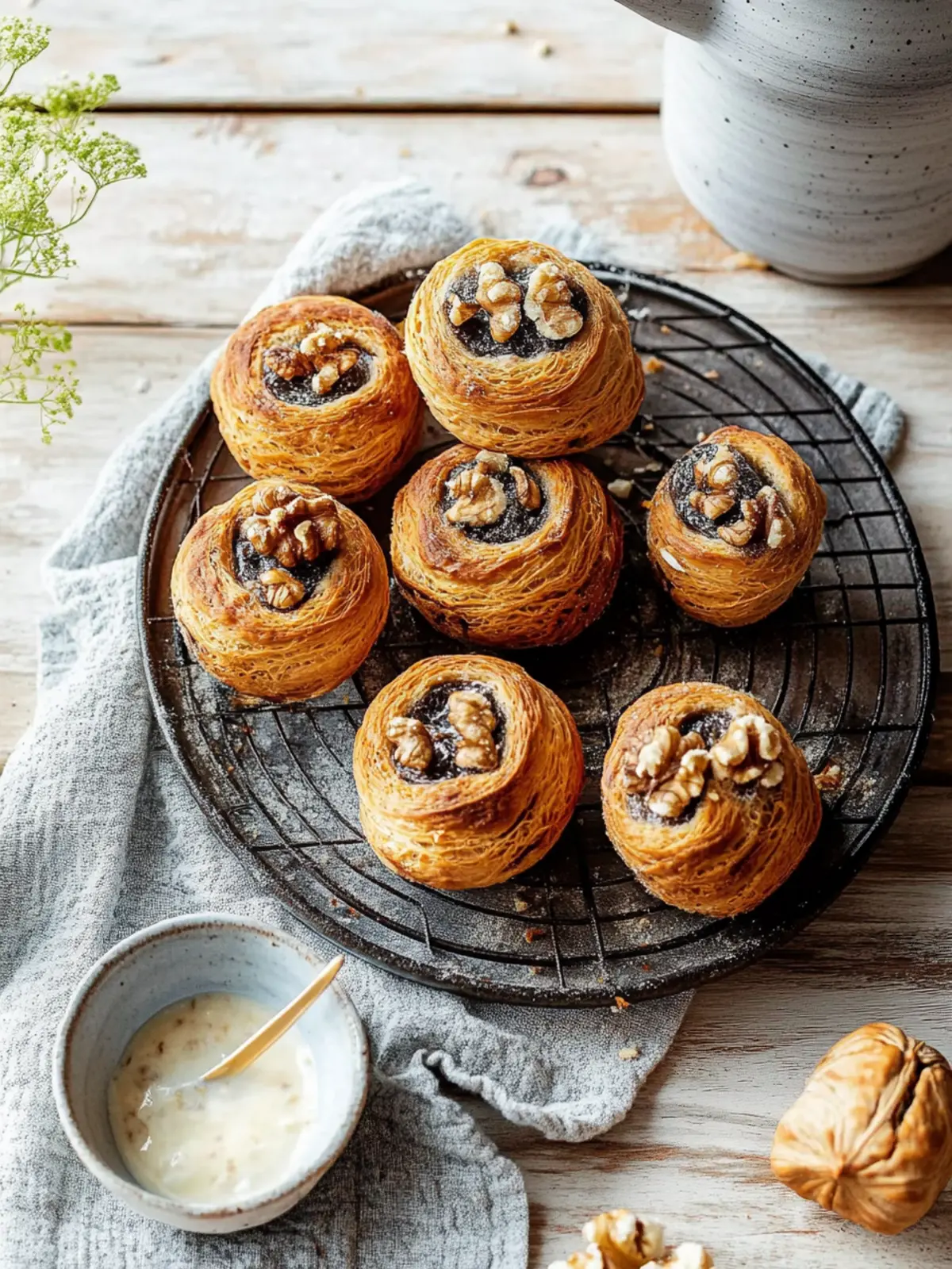 Nuss- und Mohnschnecken: Fluffige Köstlichkeiten für jeden Anlass 2 Nuss- und Mohnschnecken