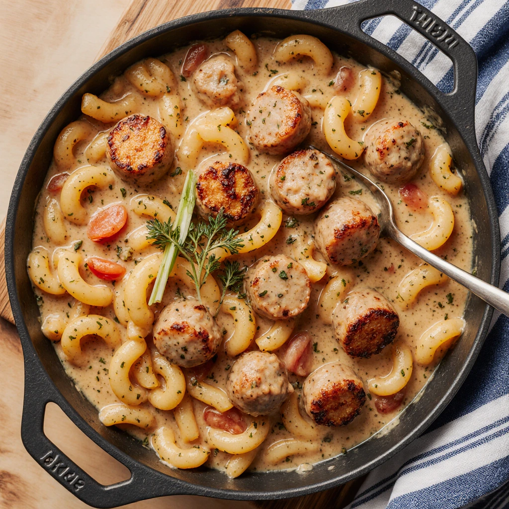 Bratwurst-Spätzle-Pfanne: Herzhaftes Komfortessen für jeden Tag 3 Bratwurst-Spätzle-Pfanne: Herzhaftes Komfortessen für jeden Tag