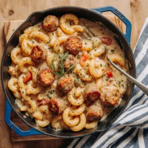 Bratwurst-Spätzle-Pfanne: Herzhaftes Komfortessen für jeden Tag 2 Bratwurst-Spätzle-Pfanne: Herzhaftes Komfortessen für jeden Tag