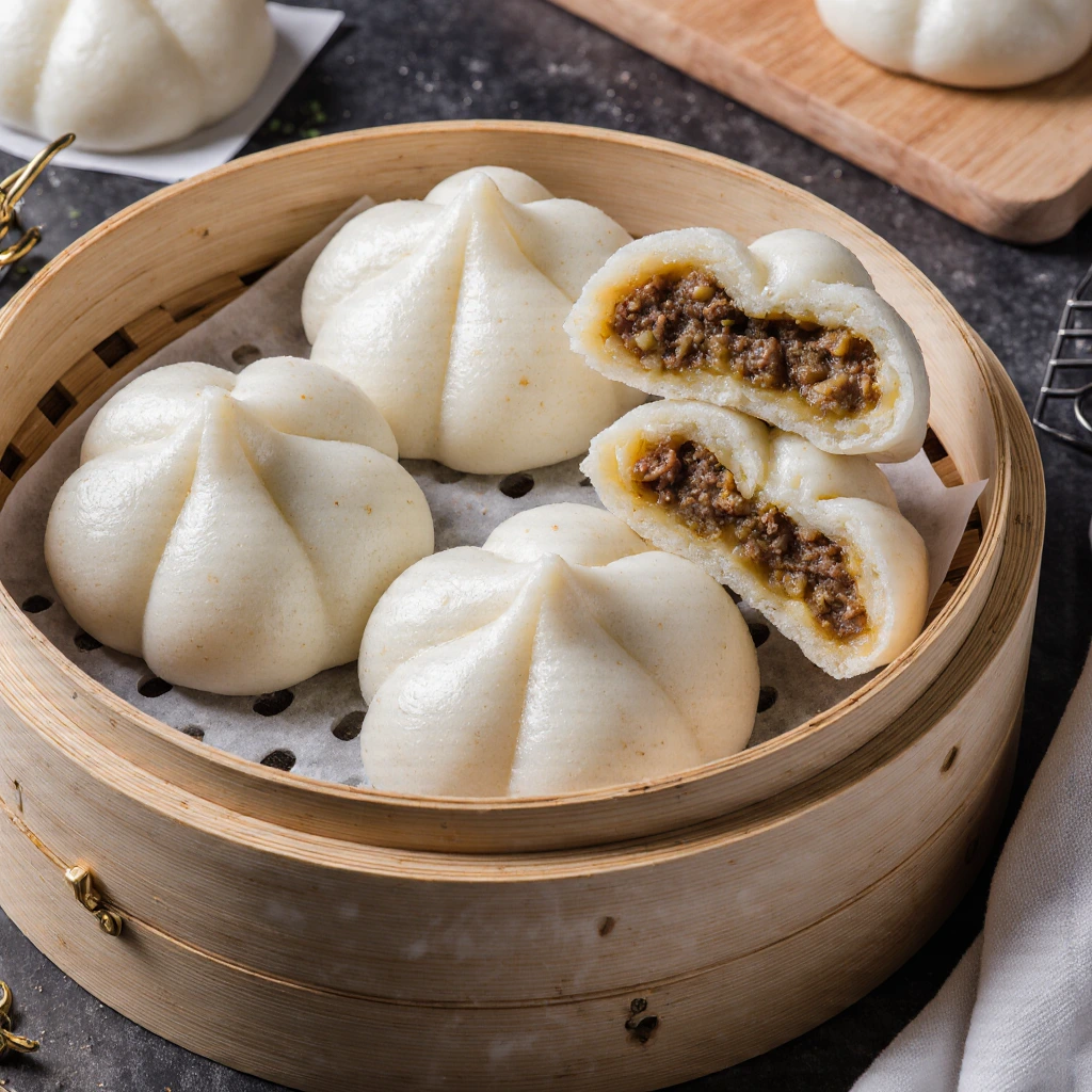 Fluffige glutenfreie Bao-Brötchen: Genuss für alle! 3 Fluffige glutenfreie Bao-Brötchen: Genuss für alle!
