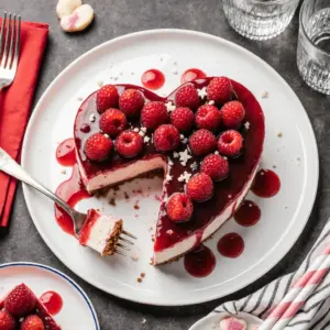 Verwöhne Deine Liebsten mit No-Bake Himbeer Cheesecake Herz 2 Verwöhne Deine Liebsten mit No-Bake Himbeer Cheesecake Herz