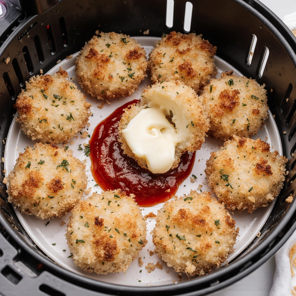 Luftgebackener Babybel Käse: Knusprige Snacks für Zuhause 2 Luftgebackener Babybel Käse: Knusprige Snacks für Zuhause