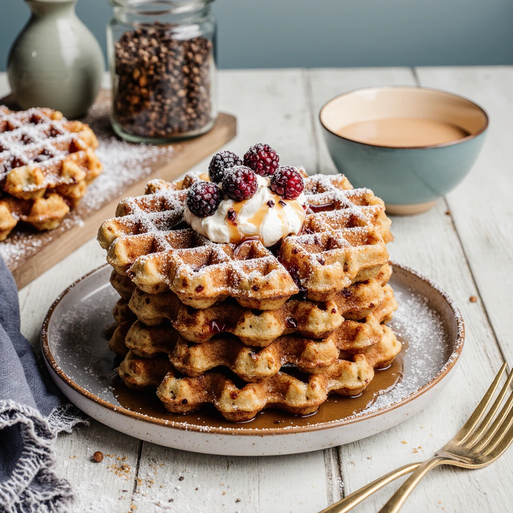 Vegane Waffeln ohne Ei: Fluffige Leckerei für jeden Tag 2 Vegane Waffeln ohne Ei: Fluffige Leckerei für jeden Tag