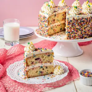 Hausgemachter Funfetti-Kuchen für bunte Feiern zaubern 2 Hausgemachter Funfetti-Kuchen für bunte Feiern zaubern