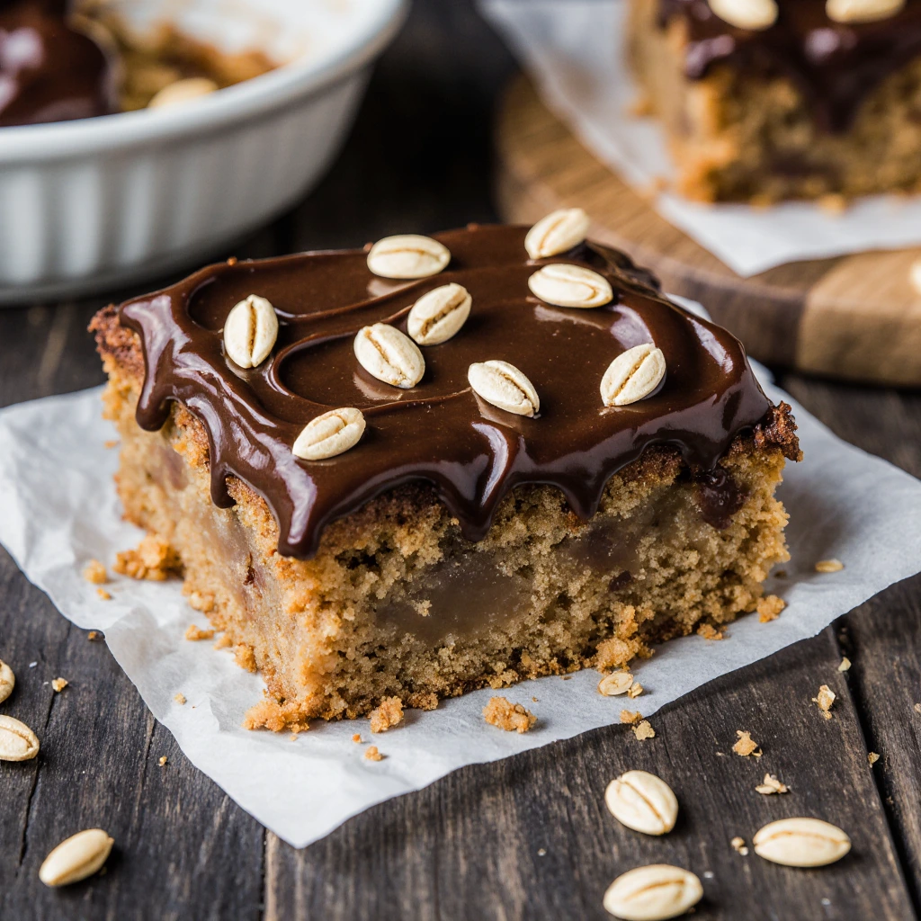 Schoko Haferflocken Kuchen – Der gesunde Naschspaß! 3 Schoko Haferflocken Kuchen – Der gesunde Naschspaß!