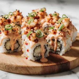 Scharfe Thunfisch-Vulkanrollen: Ein Feuerwerk der Aromen 2 Scharfe Thunfisch-Vulkanrollen: Ein Feuerwerk der Aromen