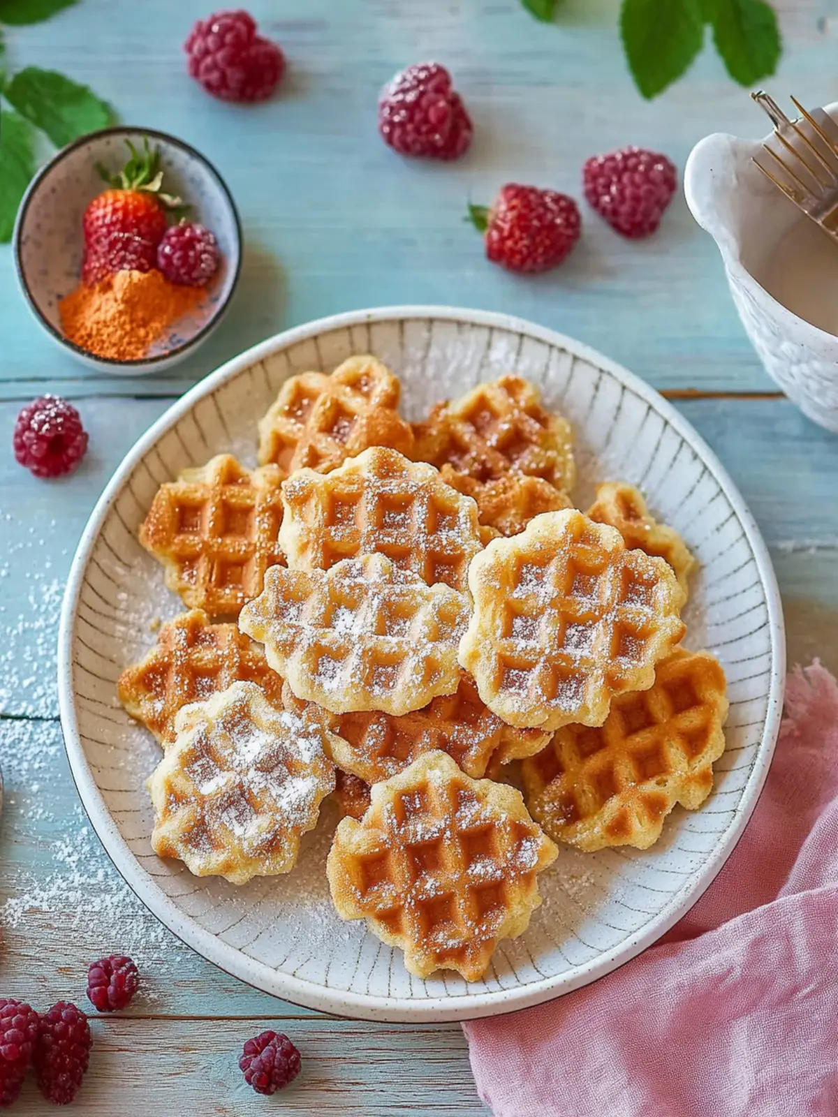 Waffelkekse mit Zimt: Blitzschnell und Himmlisch Lecker 4 Waffelkekse mit Zimt
