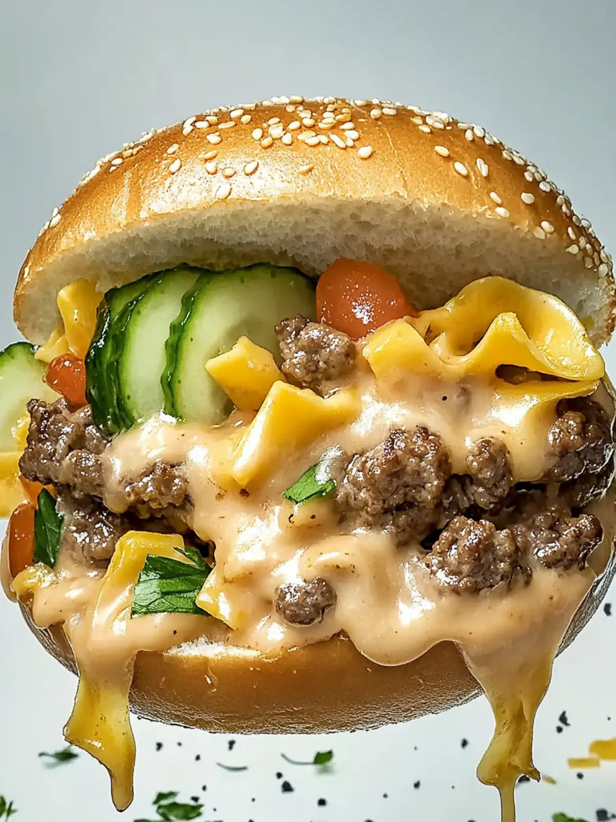 Hoher Protein Hamburger Helfer