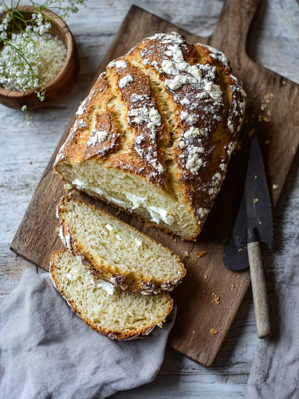 Haferflockenbrot mit Quark – Gesund, lecker und schnell gebacken 5 Haferflockenbrot mit Quark