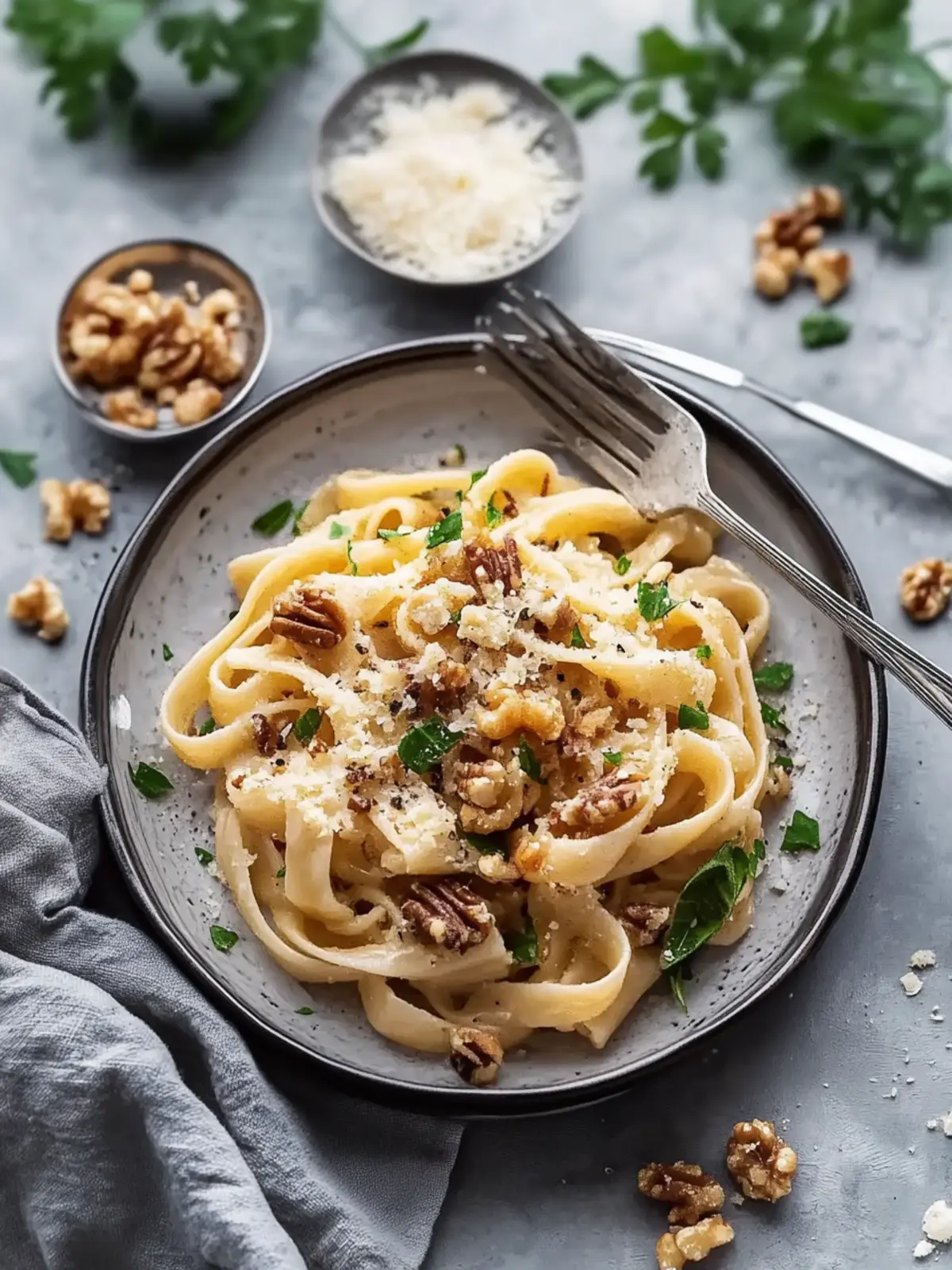 Schwarzwurzel Pasta Rezept mit Rahmsauce & Walnüssen genießen 2 Schwarzwurzel Pasta Rezept mit Rahmsauce & Walnüssen