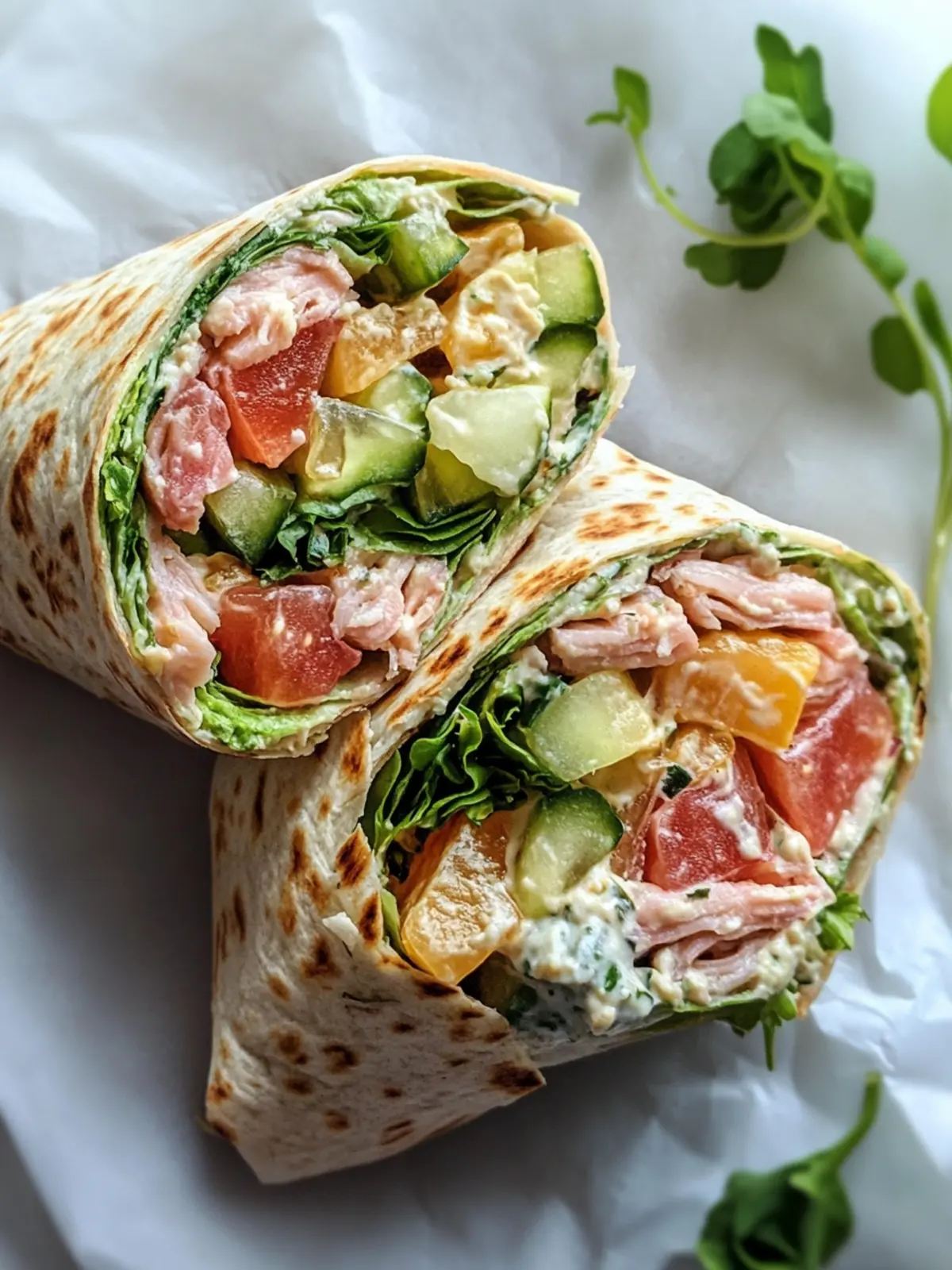 Schneller Thunfisch-Wrap für köstliche Lunch-Momente 3 Schneller Thunfisch-Wrap