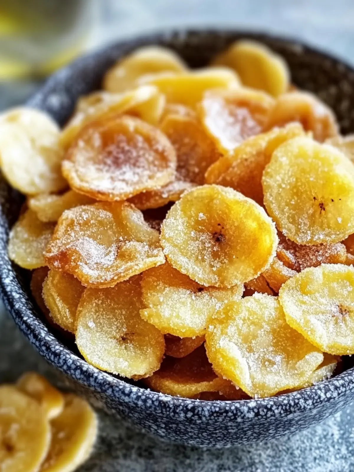 Krosse Zimt-Zucker-Luftfritteuse Bananenchips für dein Snackglück 4 Zimt-Zucker-Luftfritteuse Bananenchips