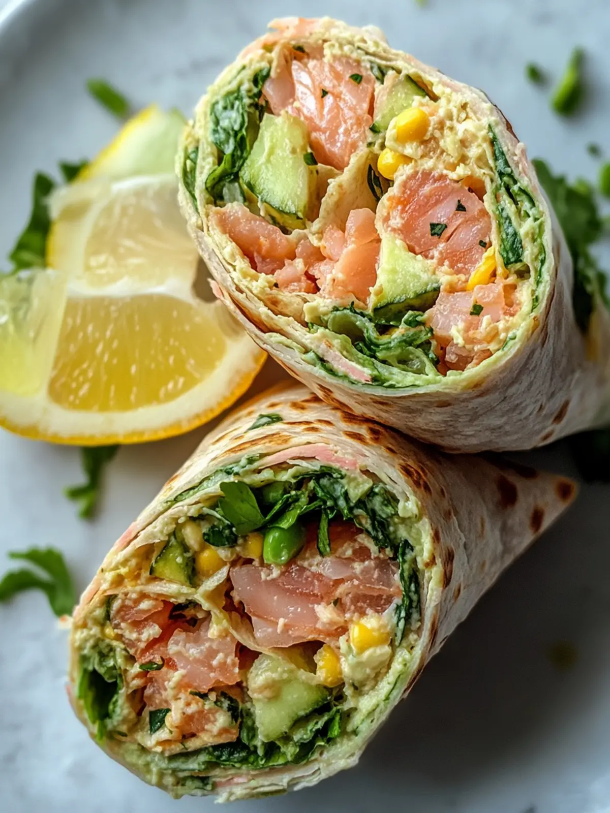 Schneller Thunfisch-Wrap