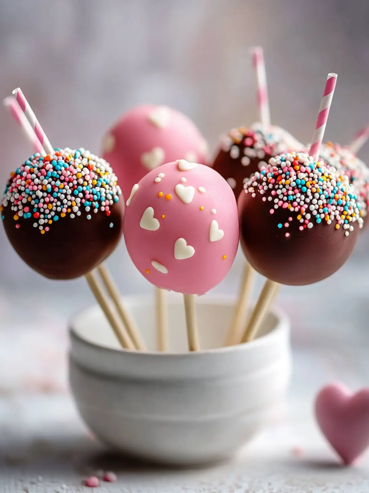 30-Minuten Valentinstags-Cake-Pops - Süße Liebesbotschaften 4 30-Minuten Valentinstags-Cake-Pops
