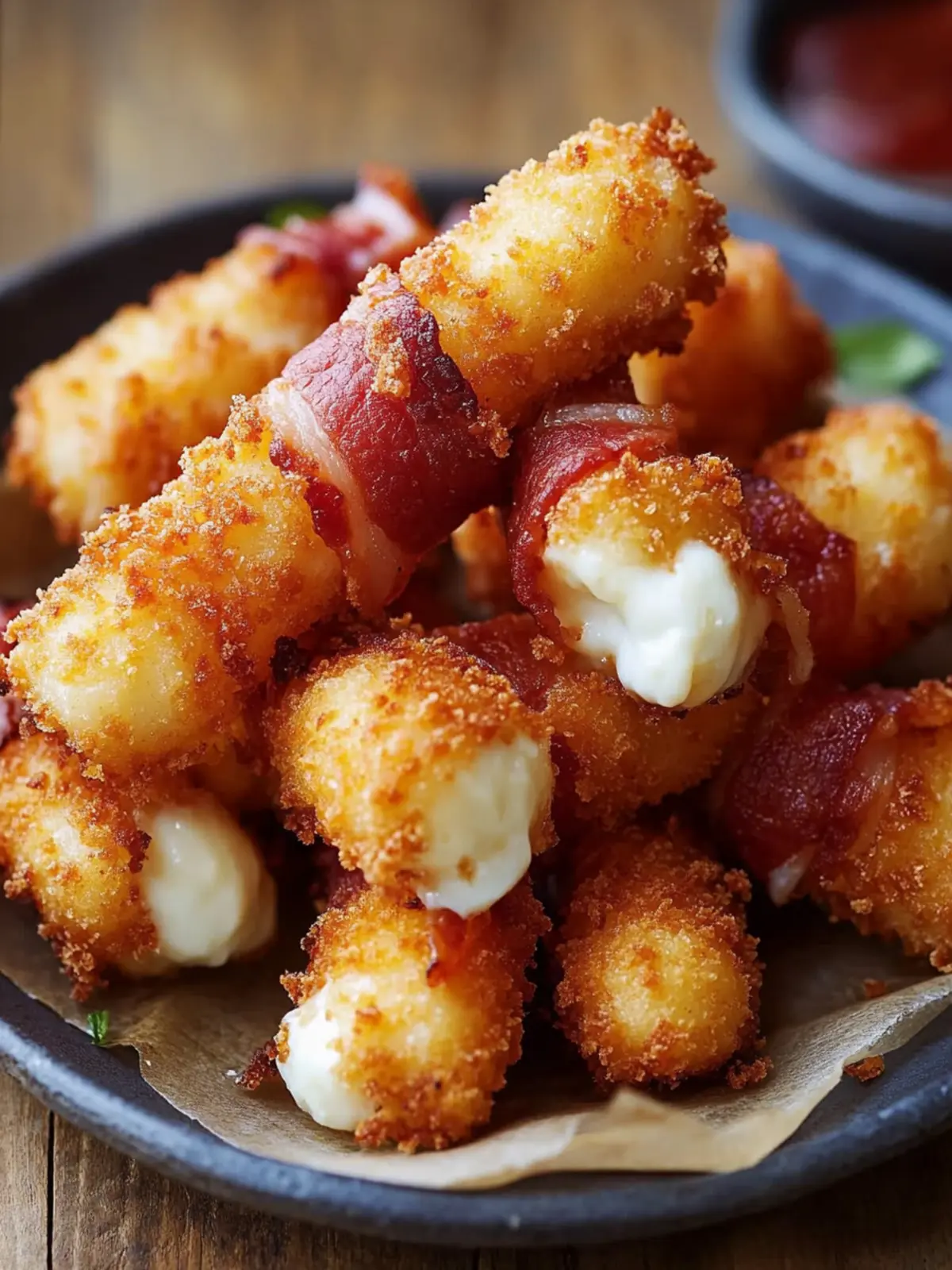 Knusprige Speck-Mozzarella-Sticks – Dein neuer Party-Hit 2 Knusprige Speck-Mozzarella-Sticks