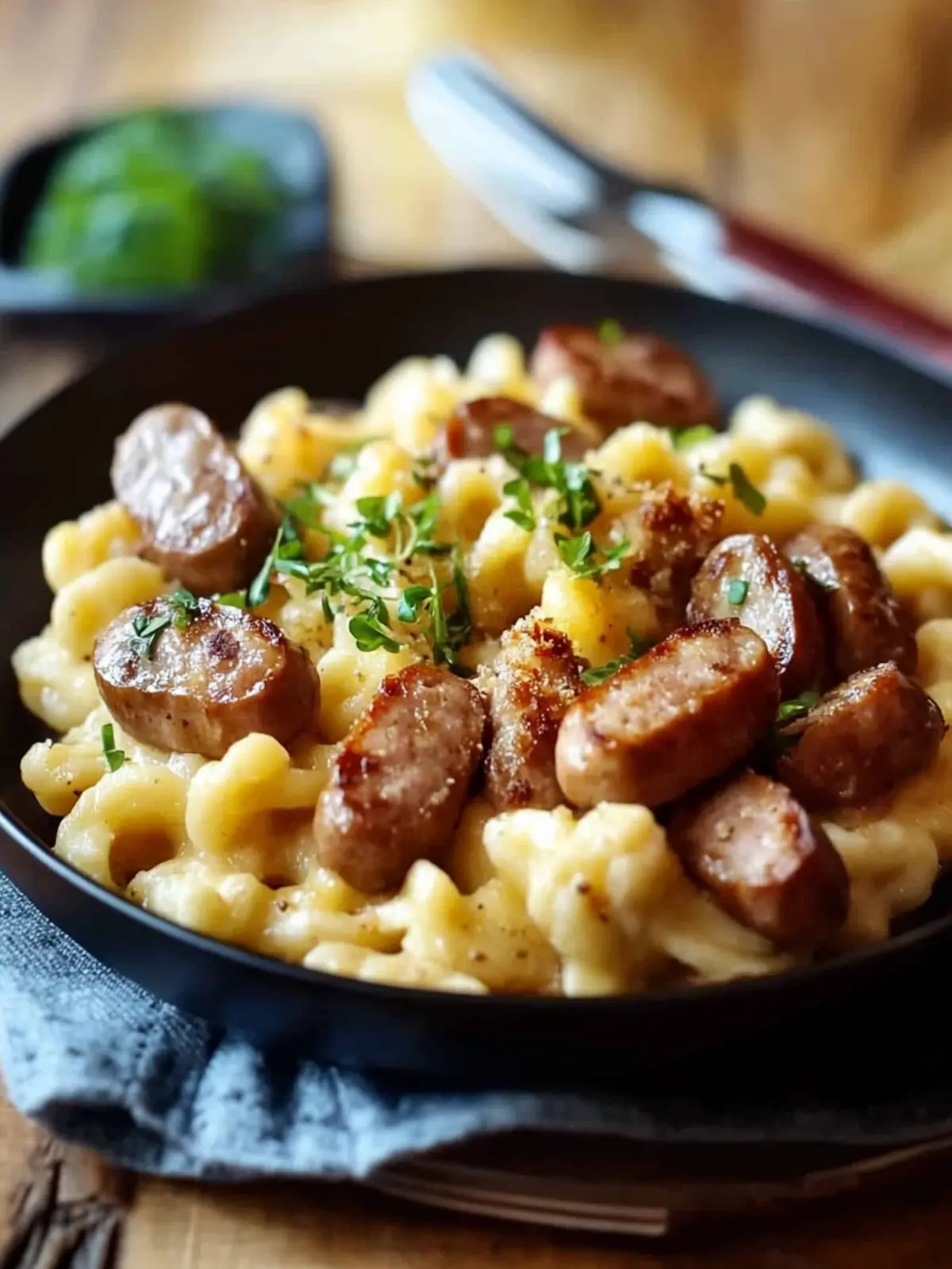 Bratwurst-Spätzle-Pfanne
