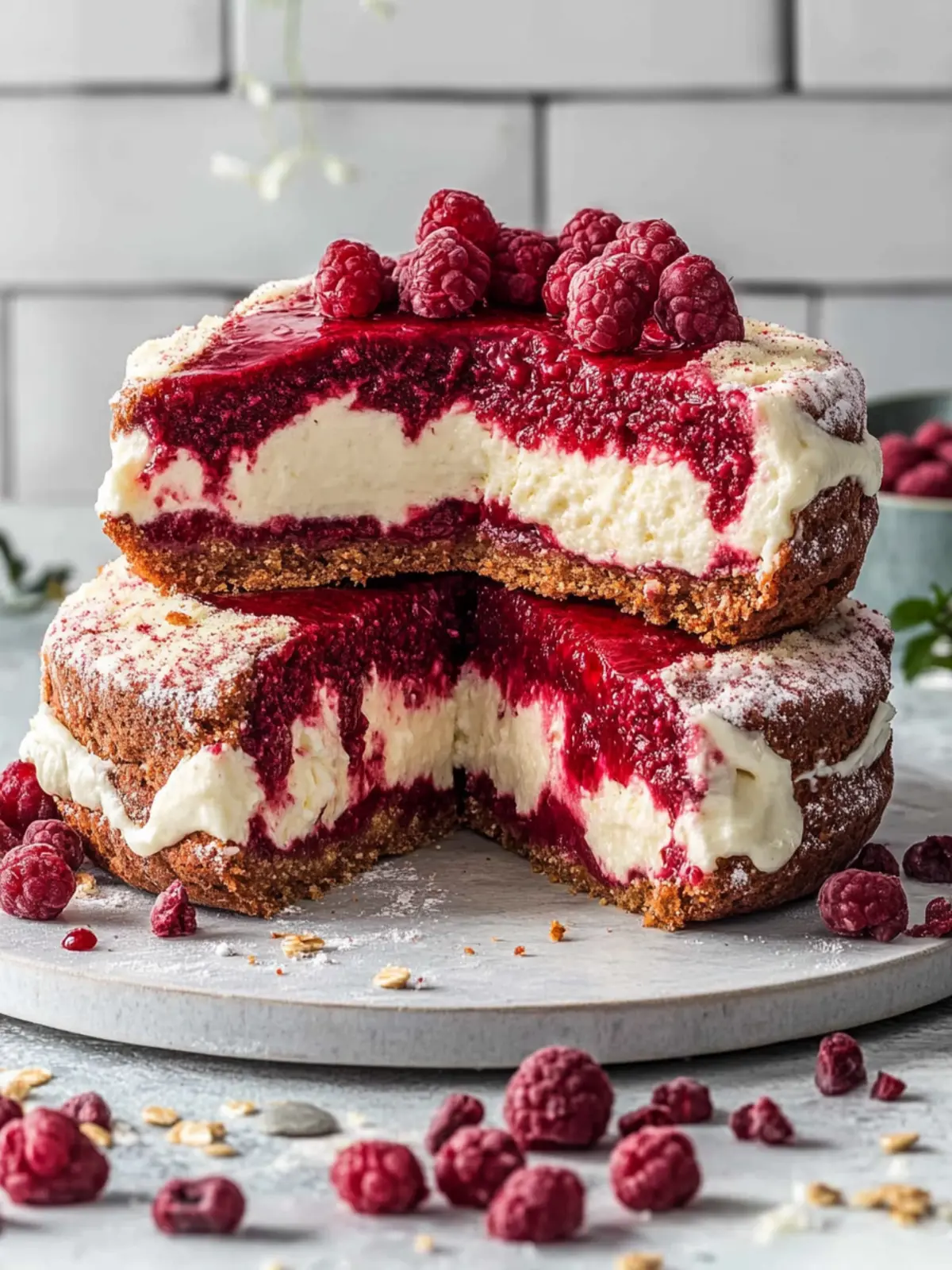 Käsekuchen gefüllte rote Samt Kekse für süße Genussmomente 4 Käsekuchen gefüllte rote Samt Kekse