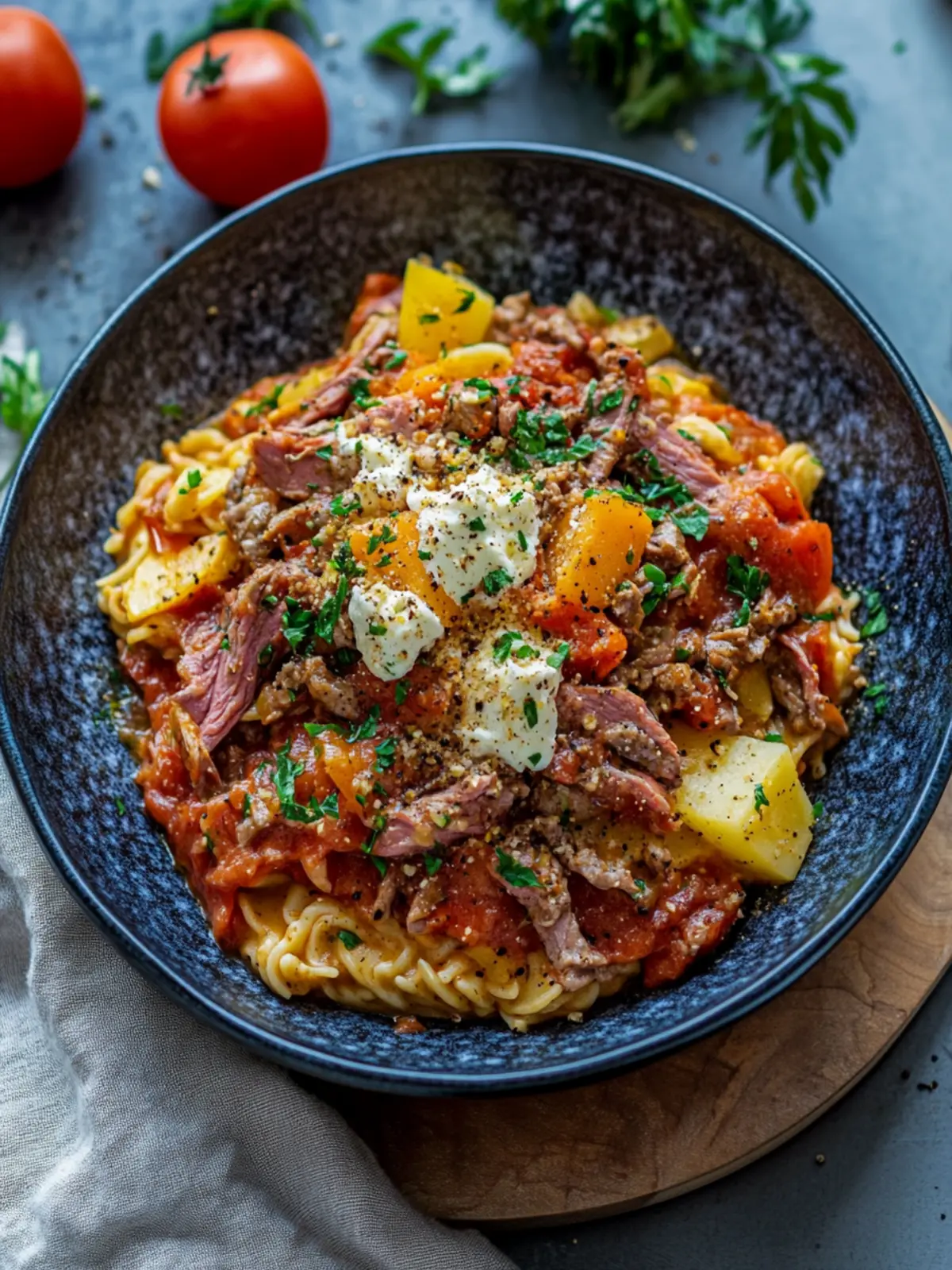 Griechischer Nudelauflauf mit Hackfleisch und Kritharaki ganz einfach 3 Griechischer Nudelauflauf mit Hackfleisch und Kritharaki