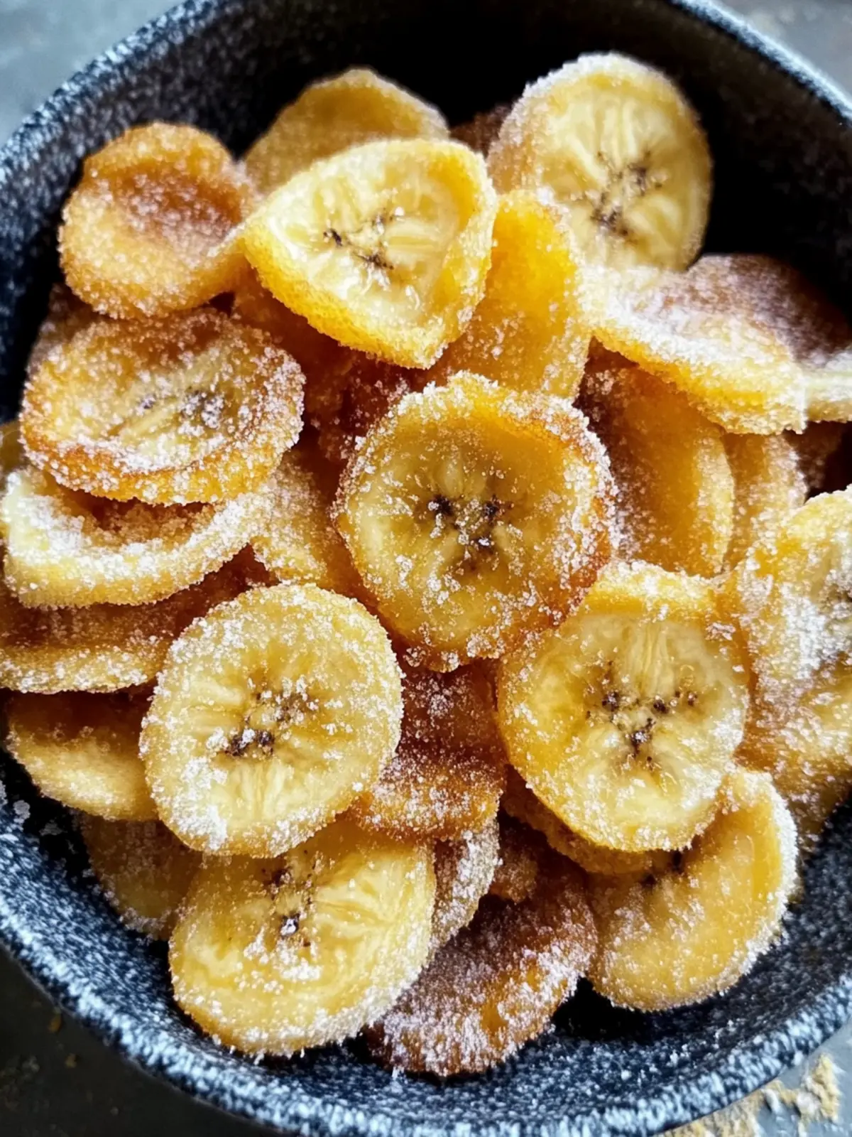 Krosse Zimt-Zucker-Luftfritteuse Bananenchips für dein Snackglück 2 Zimt-Zucker-Luftfritteuse Bananenchips