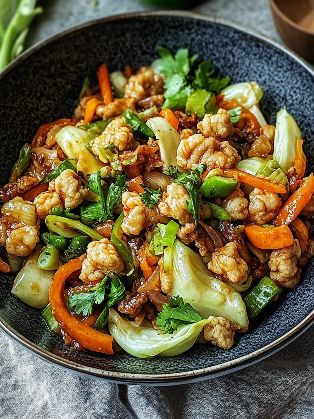 Würzige Chinakohl-Rinderhack-Pfanne für schnelles Wohlfühlessen 3 Würzige Chinakohl-Rinderhack-Pfanne