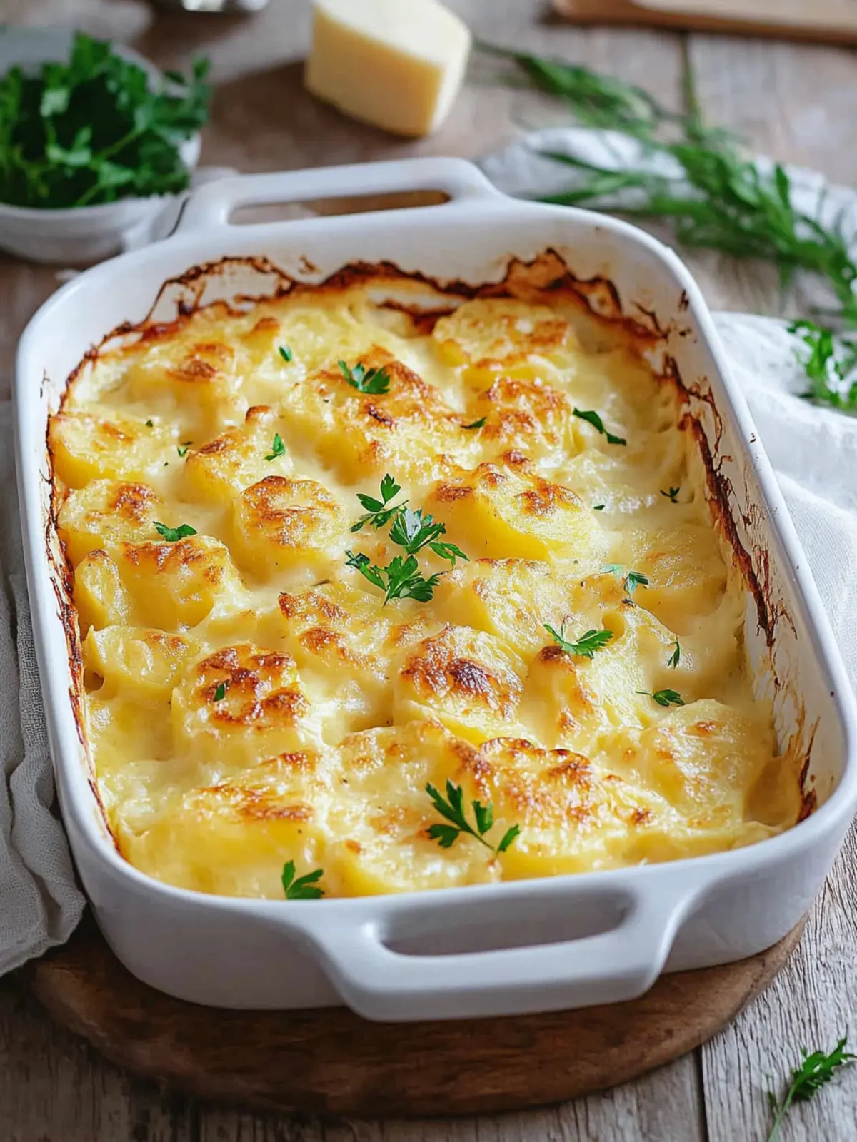 Kartoffel-Blumenkohl-Gratin: Schnelle Seele der Komfortküche 2 Kartoffel-Blumenkohl-Gratin