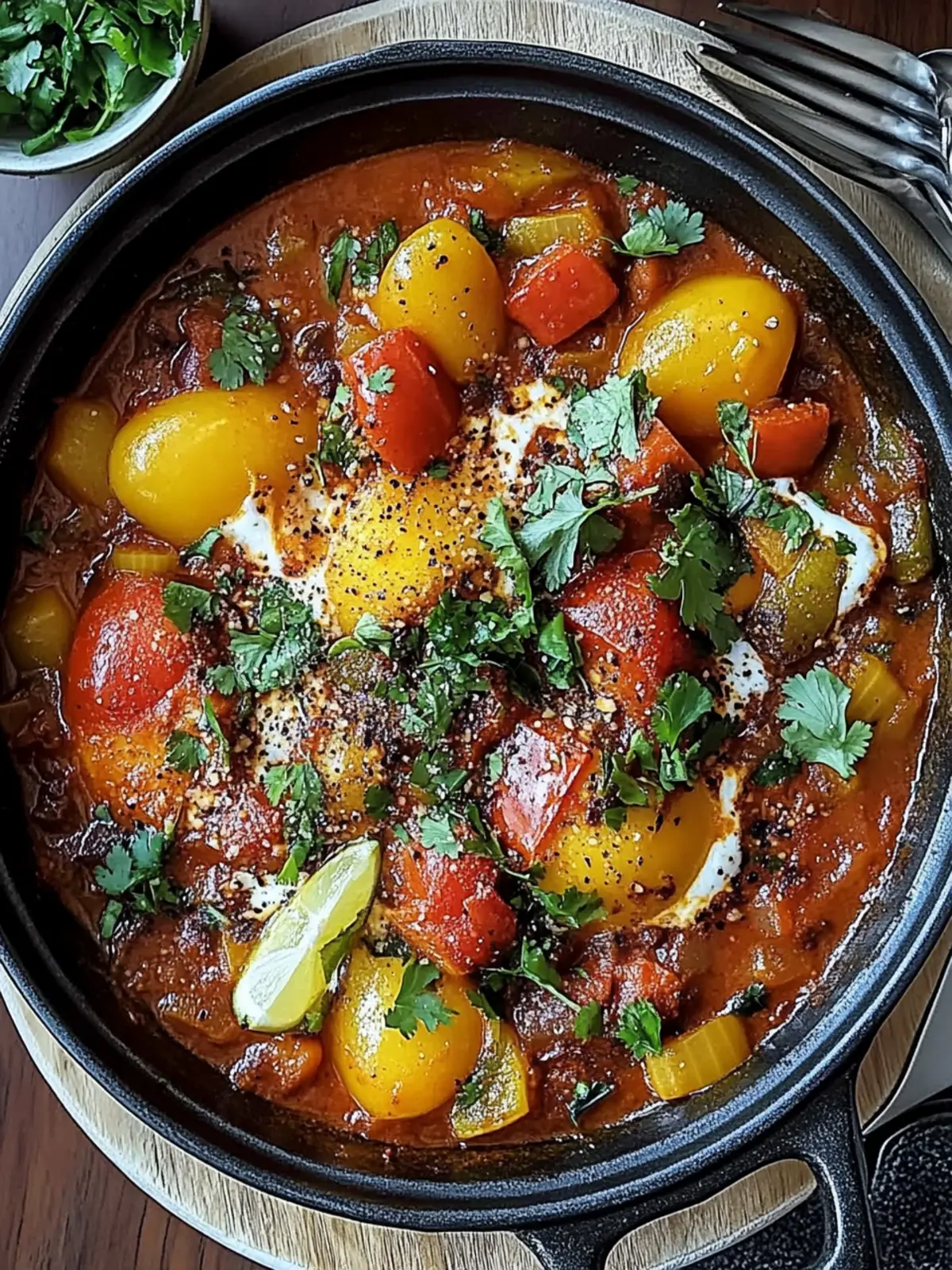 Marokkanische Shakshuka: Würzige Freude in jedem Bissen 3 Marokkanische Shakshuka