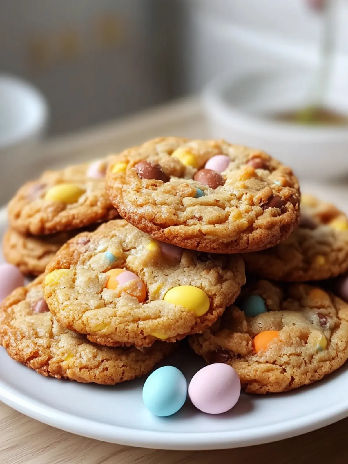 Crispy Cookies mit Cadbury Mini Eggs – Der perfekte Ostergenuss! 2 Crispy cookies with Cadbury mini eggs