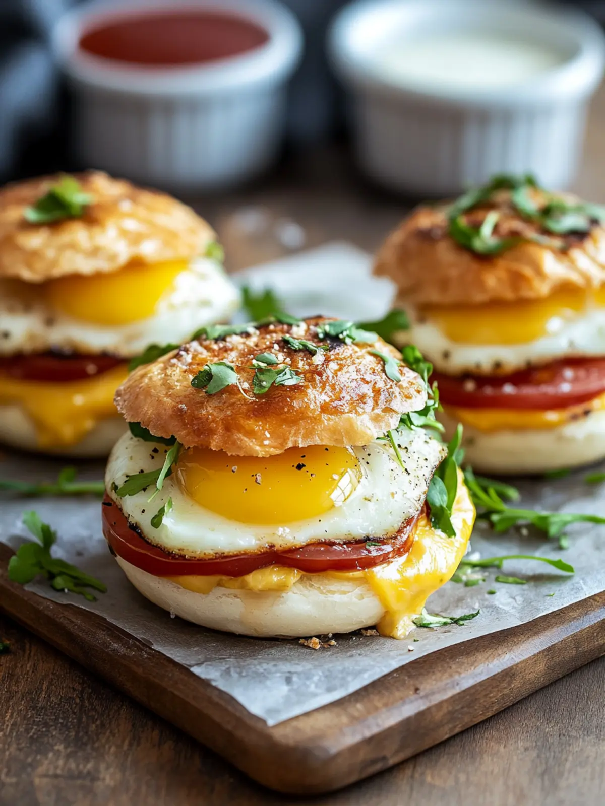 Ultimative Speck, Ei & Käse Frühstücks-Slider für den Kickstart 4 Ultimative Speck, Ei & Käse Frühstücks-Slider