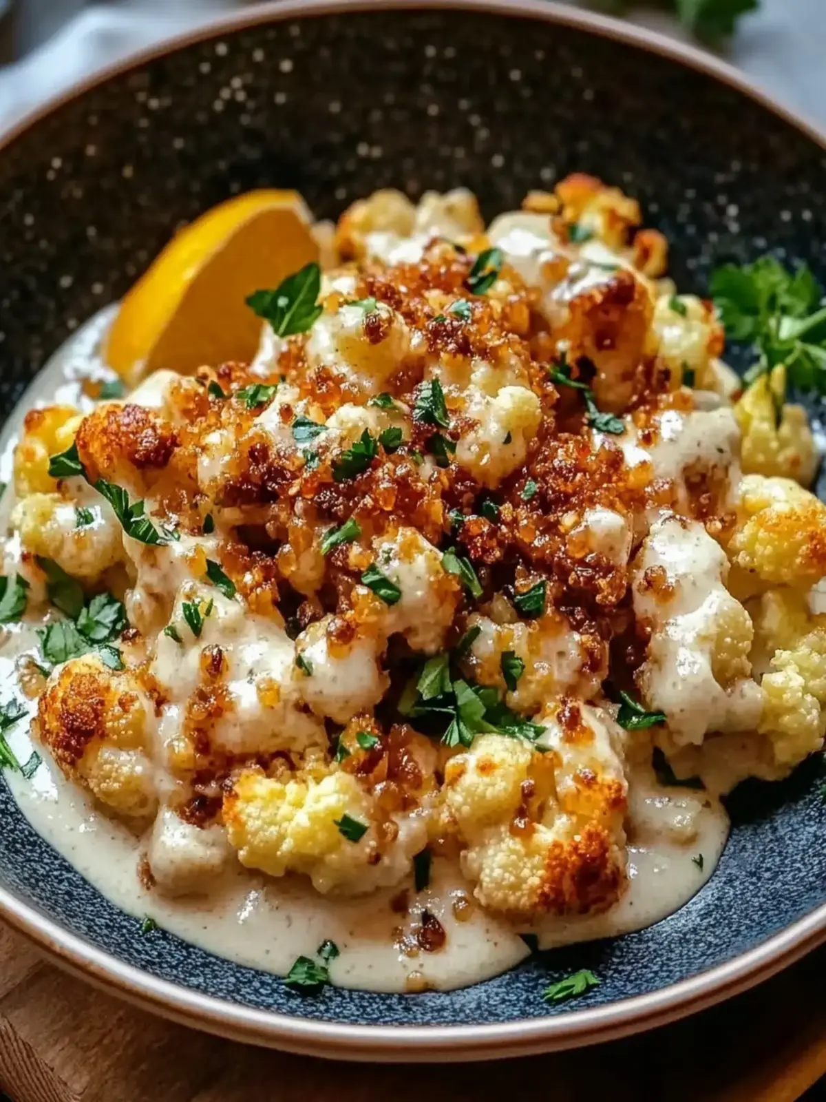 Marokkanischer Blumenkohl mit Tahini-Honig: Ein Genuss-Erlebnis 3 Marokkanischer Blumenkohl mit Tahini-Honig