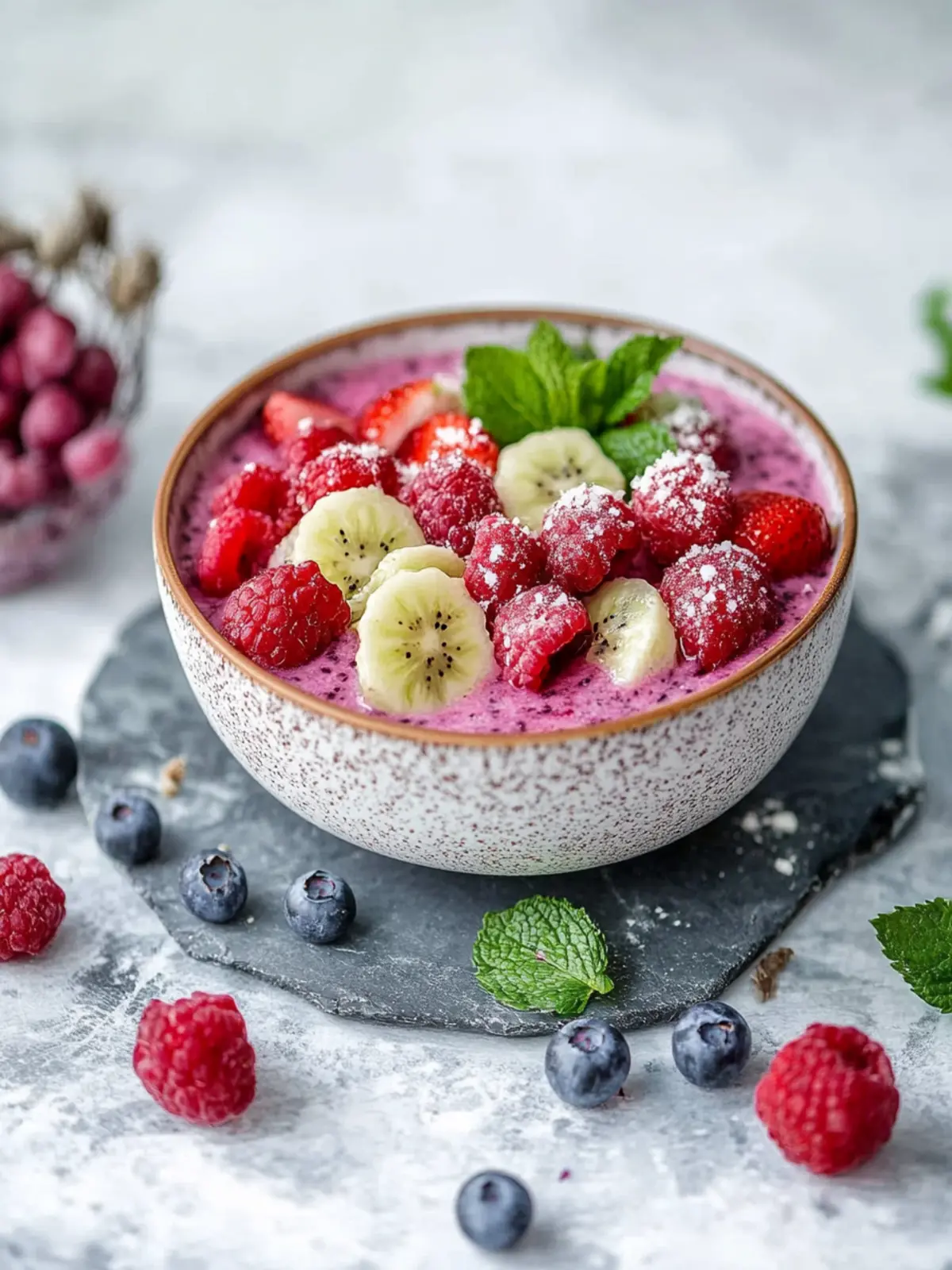 Quark Bowl mit Beeren – Dein schneller Proteinfrühstücksheld 4 Quark Bowl mit Beeren