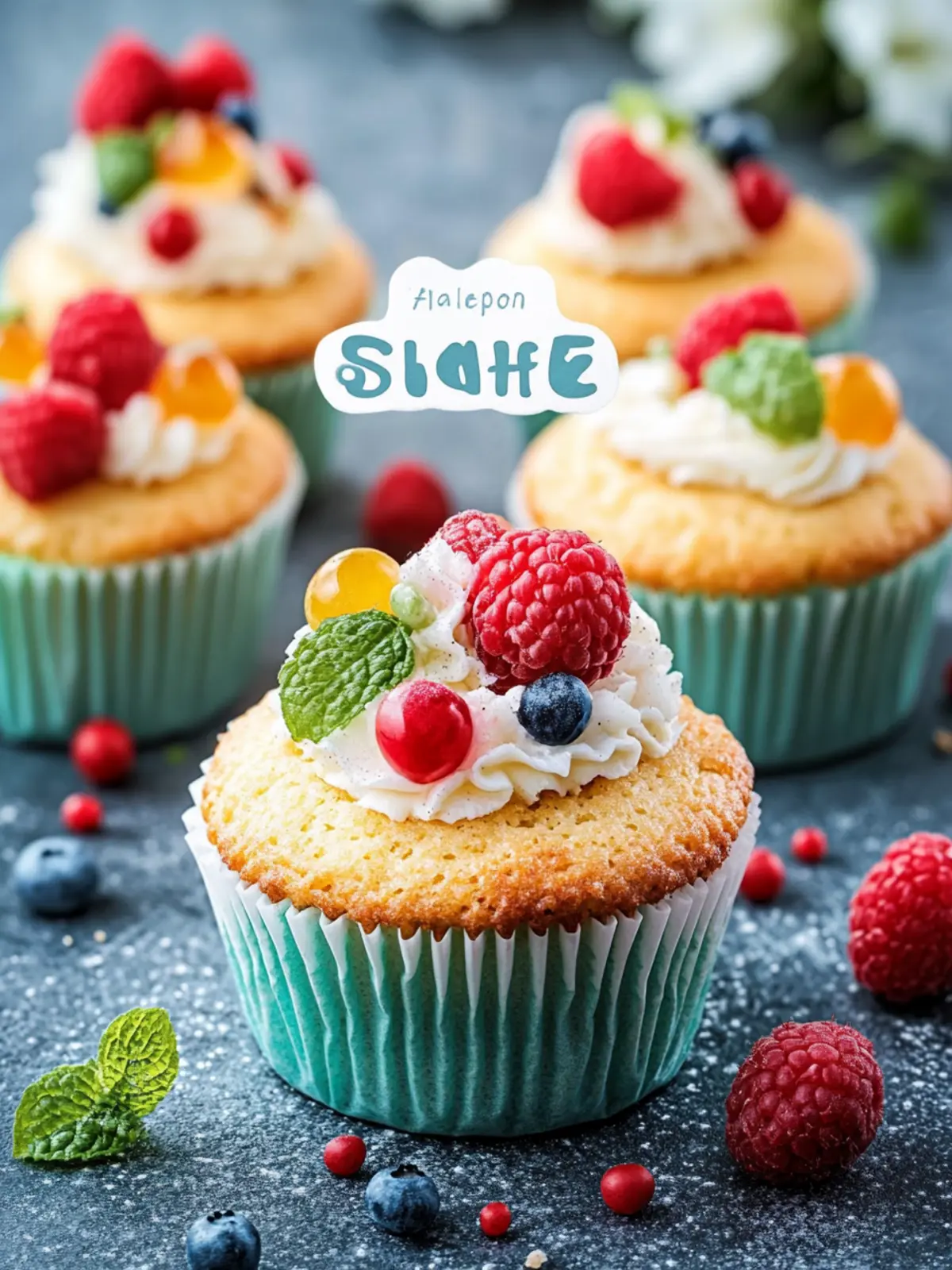 Schildkröten-Muffins – Fruchtige Freude für kleine Genießer 3 Schildkröten-Muffins