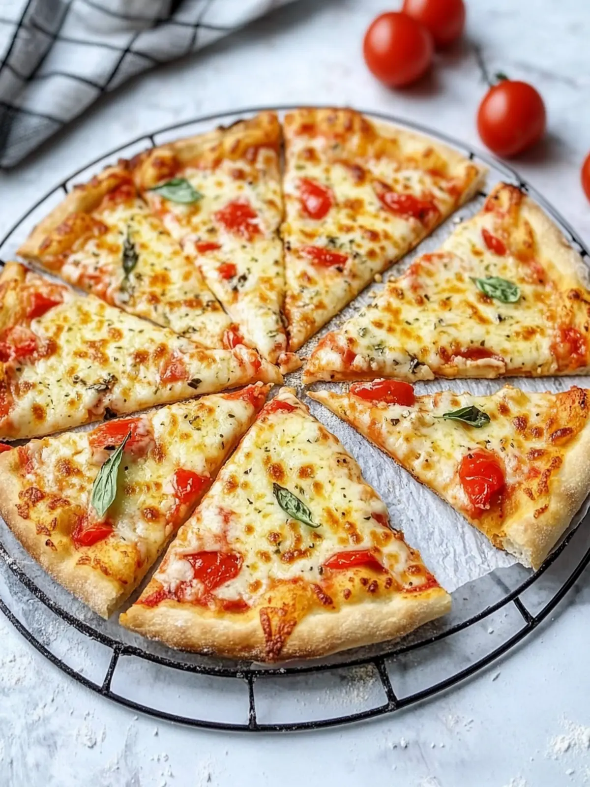 Low Carb Schüttelpizza