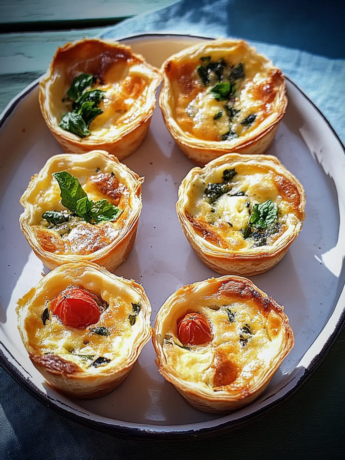 Mini Frühstücks-Quiches: Gesunde Brunch-Bites für jeden Geschmack 4 Mini Frühstücks-Quiches