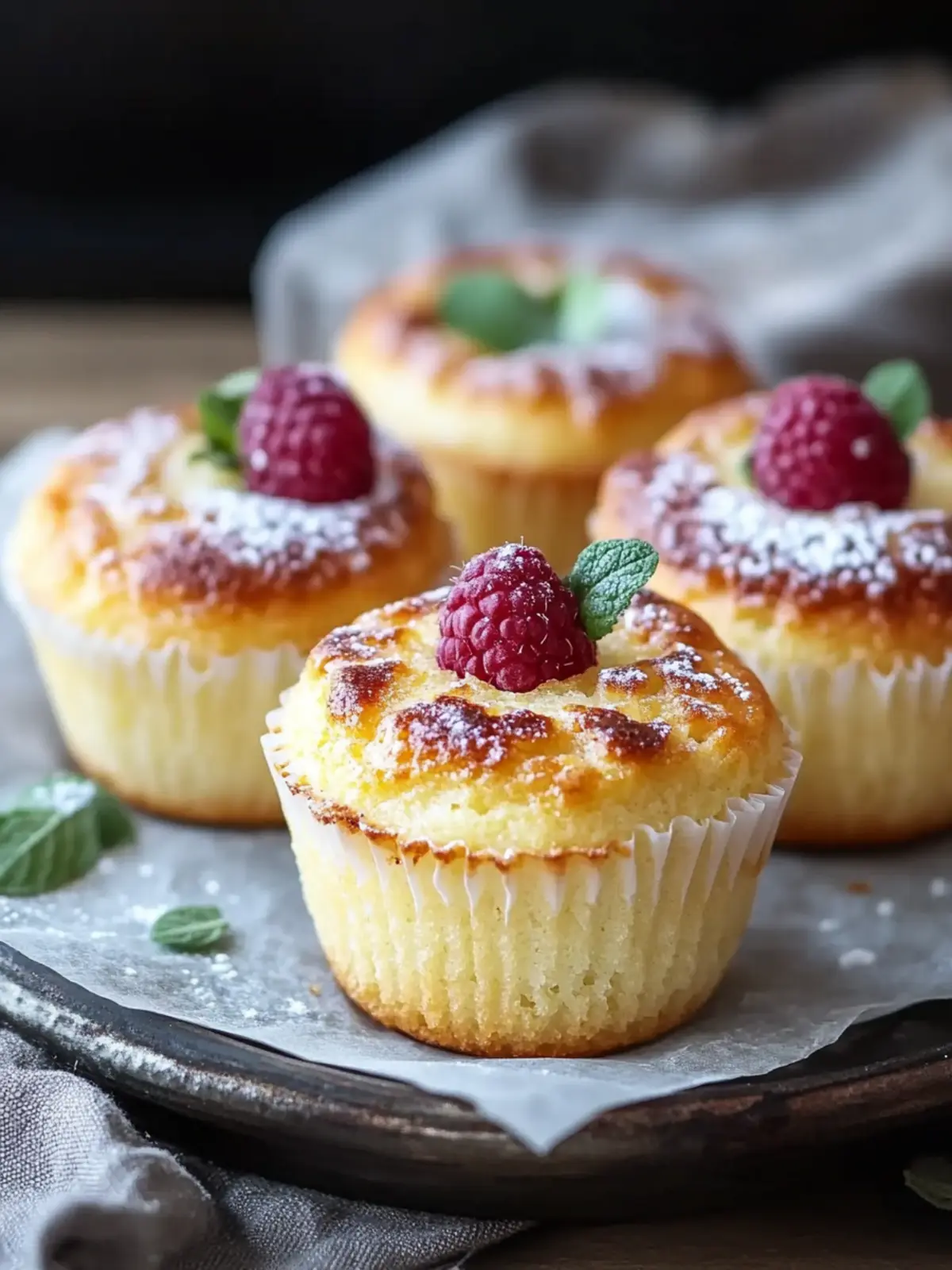 Käsekuchen-Muffins aus der Heißluftfritteuse – schnell und lecker 4 Käsekuchen-Muffins aus der Heißluftfritteuse