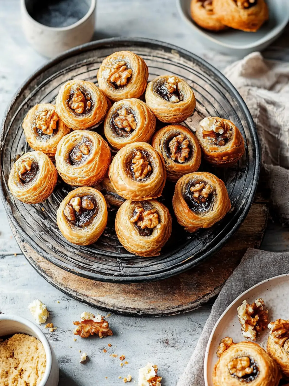 Nuss- und Mohnschnecken: Fluffige Köstlichkeiten für jeden Anlass 3 Nuss- und Mohnschnecken