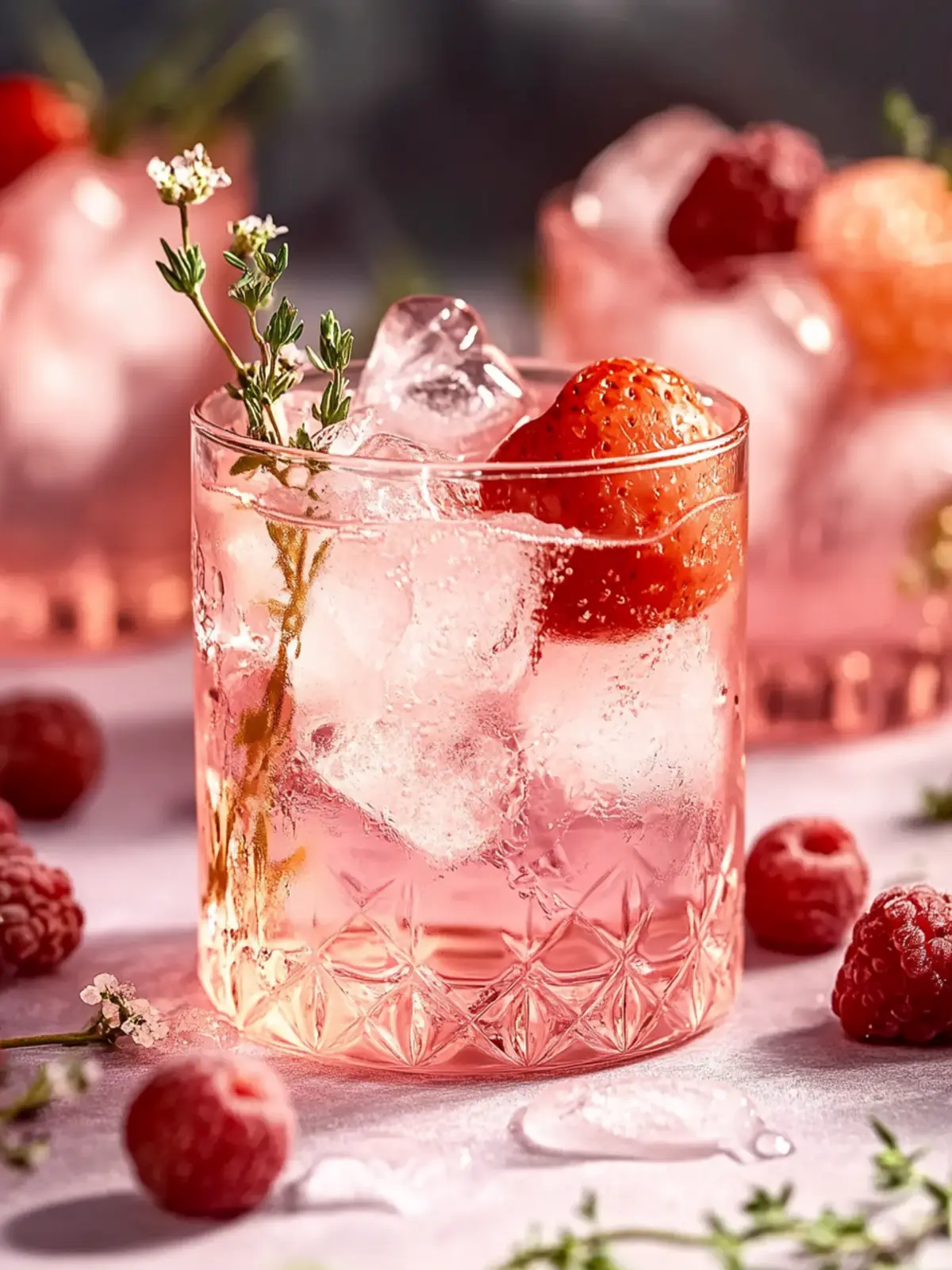 Schöne rosa Gin Tonic: Erfrischender Genuss für jeden Anlass 3 Schöne rosa Gin Tonic