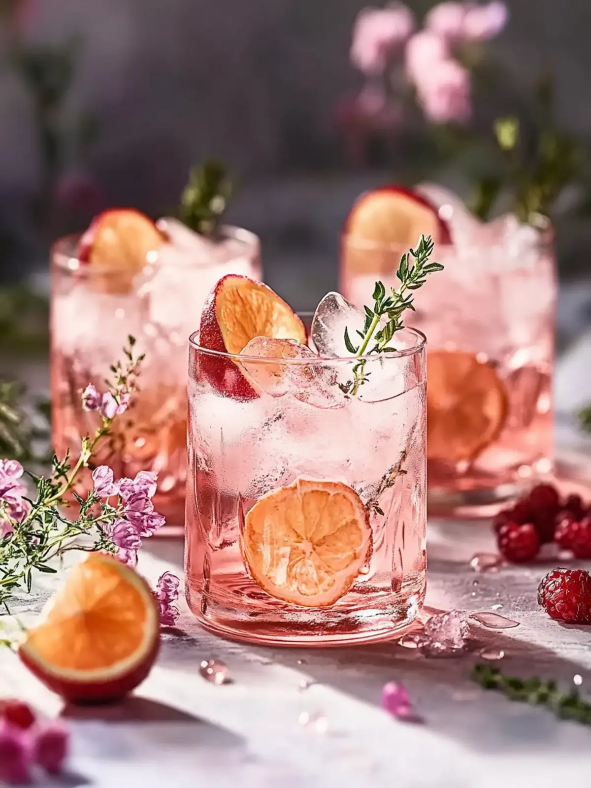 Schöne rosa Gin Tonic: Erfrischender Genuss für jeden Anlass 2 Schöne rosa Gin Tonic