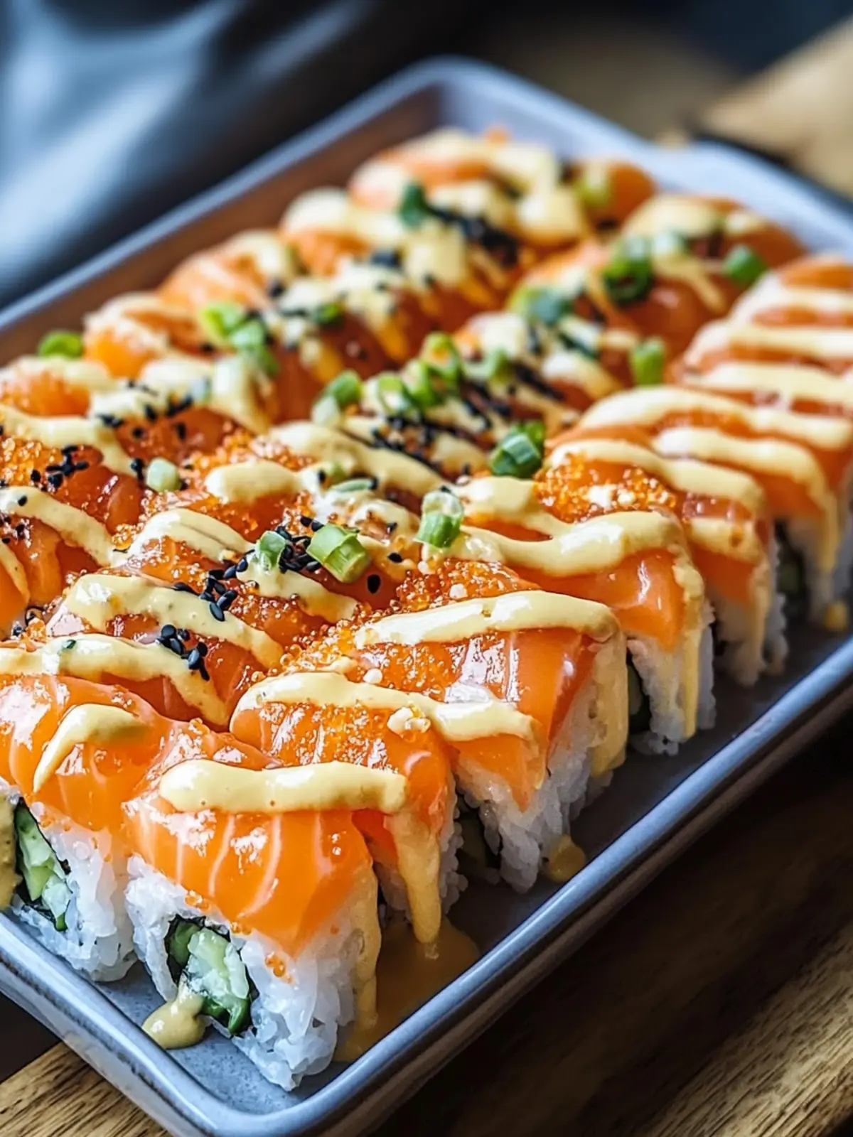 Lachs Sushi Auflauf – Schnelles Abendessen für die ganze Familie 5 Lachs Sushi Auflauf