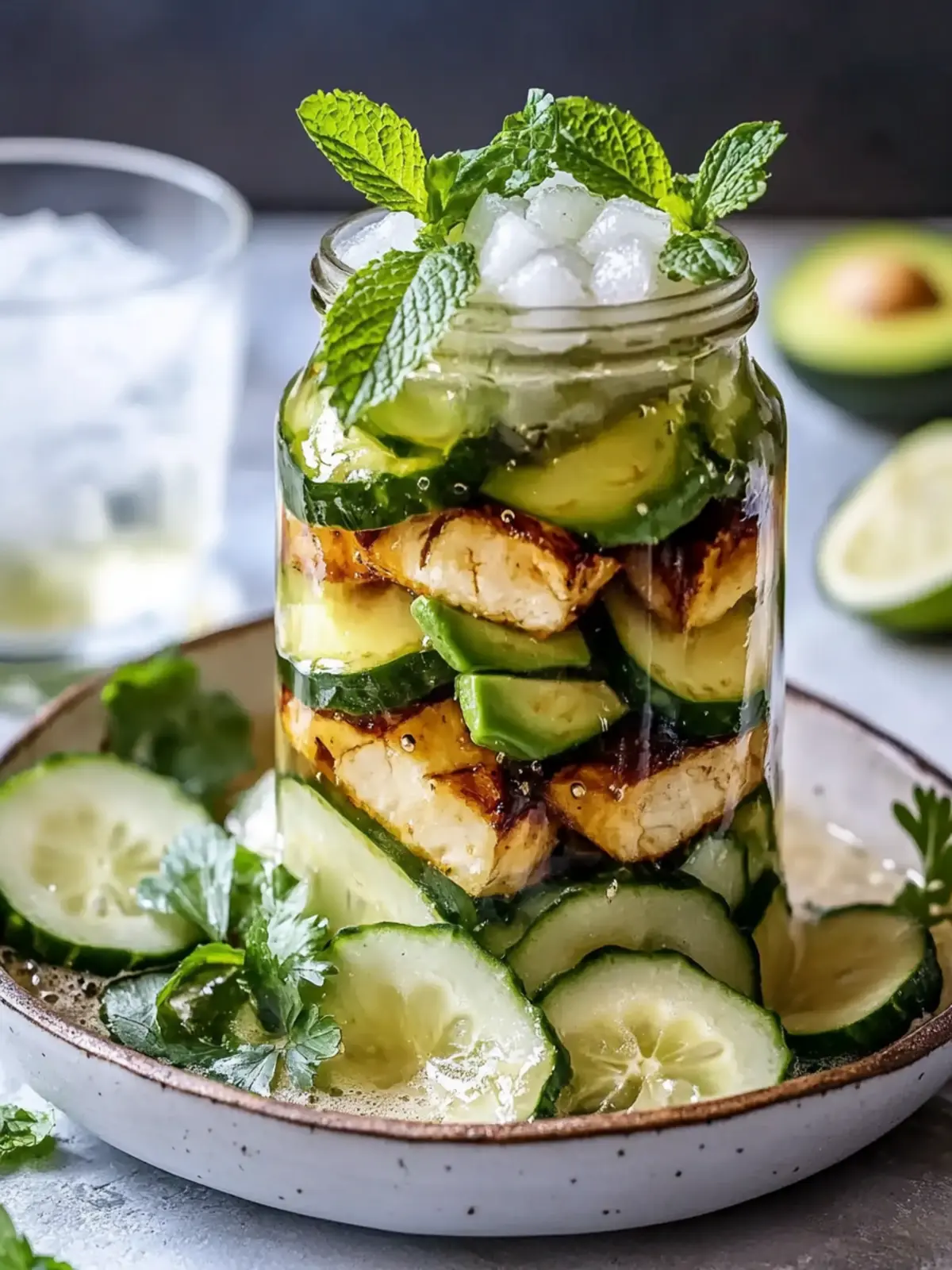 Leckeres Honig-Limetten-Hühnchen und Avocado-Reis-Turm Rezept für jeden Tag 5 Leckeres Honig-Limetten-Hühnchen und Avocado-Reis-Turm Rezept