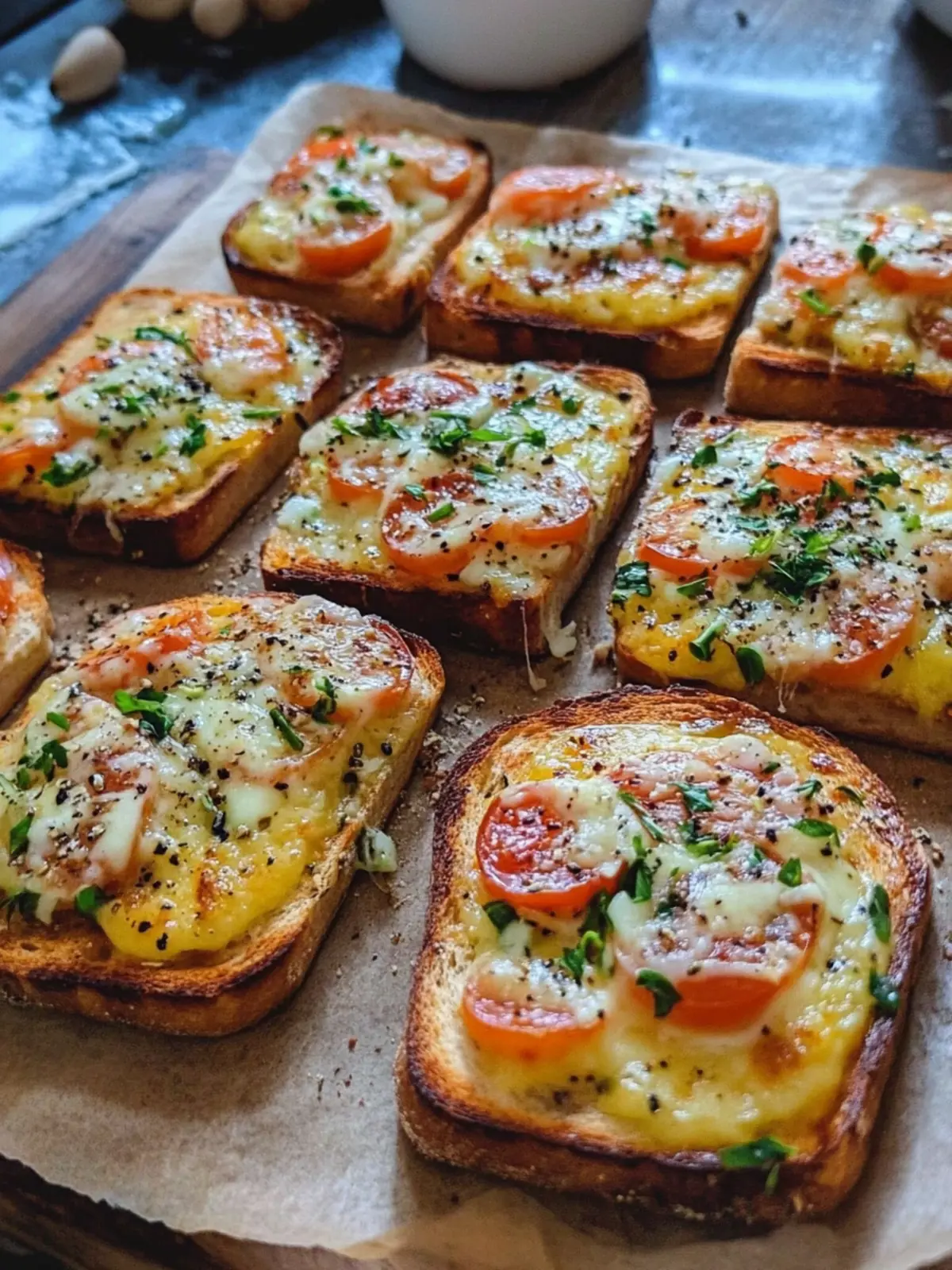 Flammkuchen Toast perfekt für schnelle Snacks und Feiern 5 Flammkuchen Toast