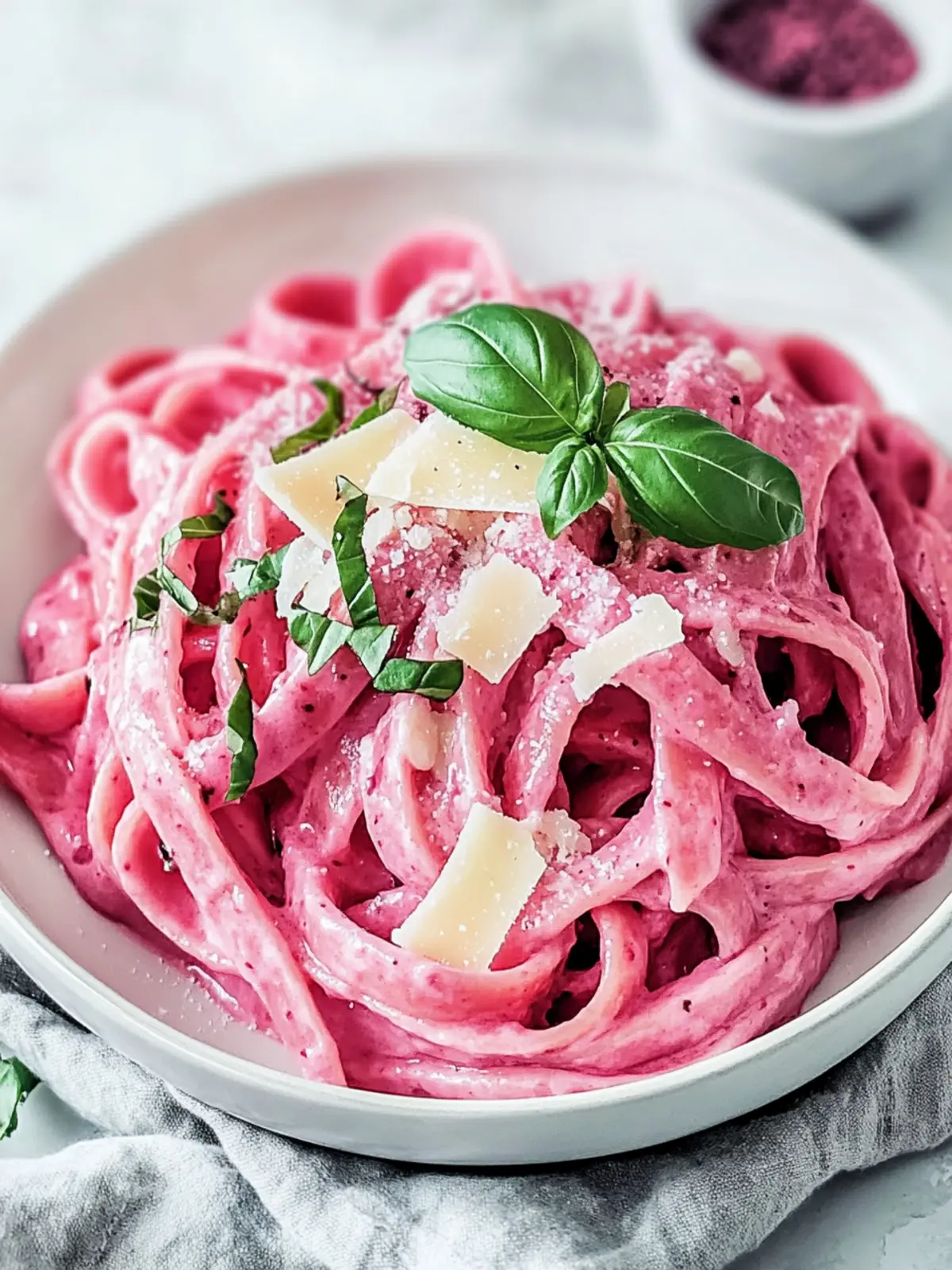 Perfekte rosa Pasta - Veganer Genuss für Farbenfrohe Küche 2 Perfekte rosa Pasta - Veganer Genuss